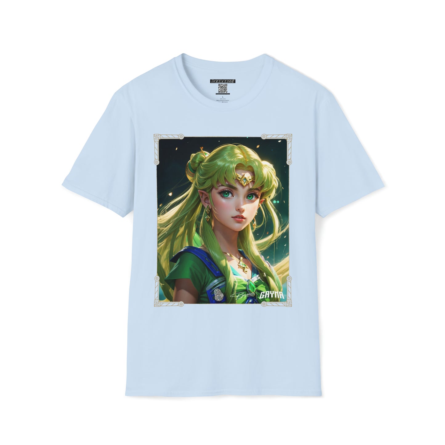 Gaymer™: Sailor Link (gender-bend) Closeup │ Softsyle T-shirt