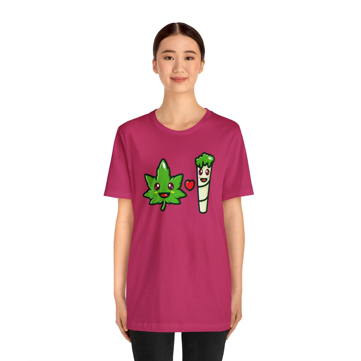 Stoney: Leafy Loves Blunty  │Premium Jersey T-shirt