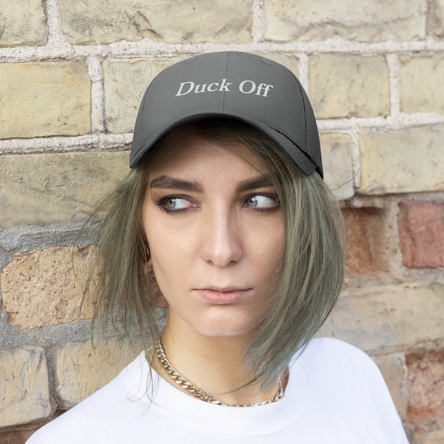 Duck Off │ Unisex Twill Hat