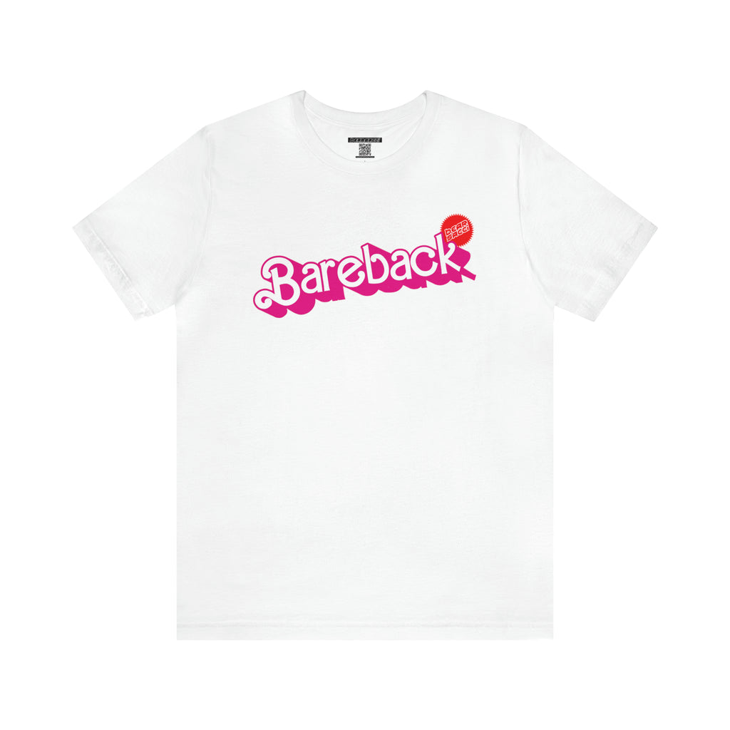 Bearbie™ X Slutpride™: Bareback Logo │Premium Jersey T-shirt