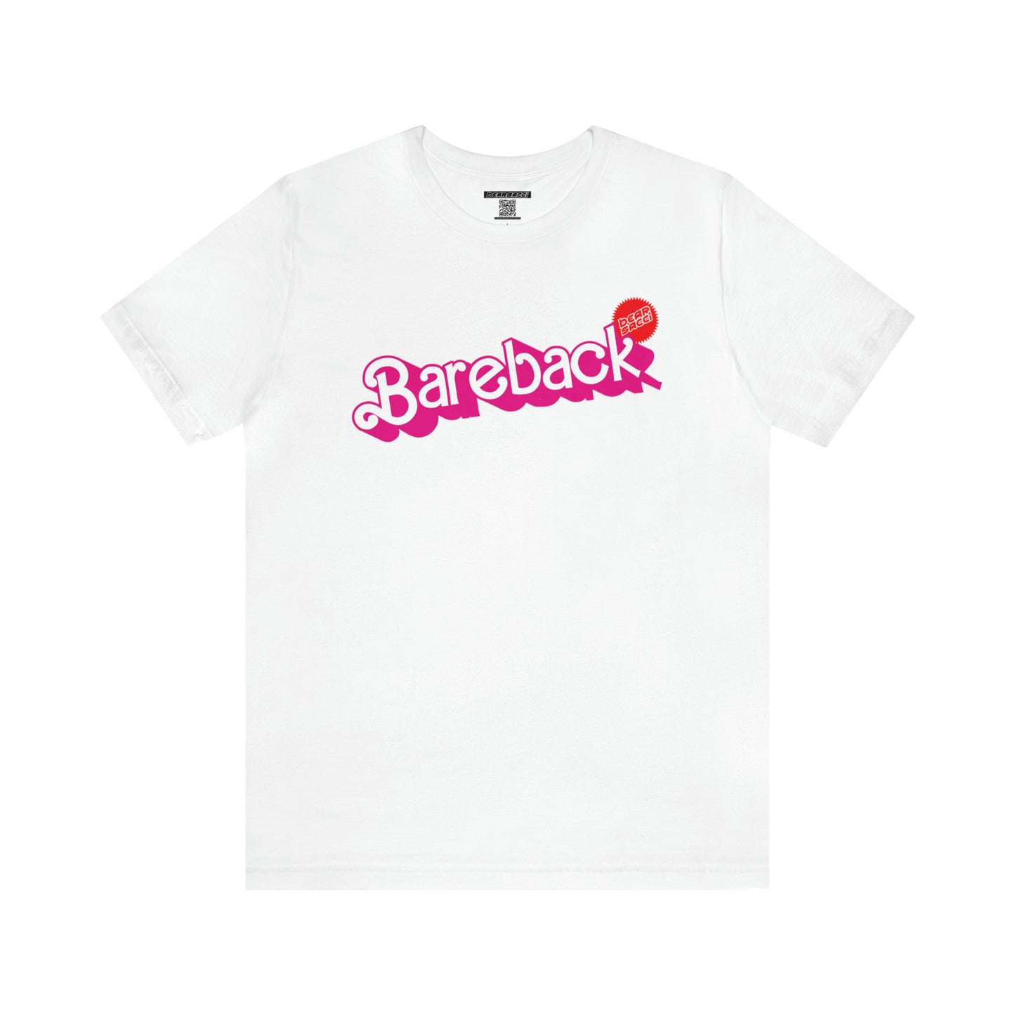 Bearbie™ X Slutpride™: Bareback Logo │Premium Jersey T-shirt