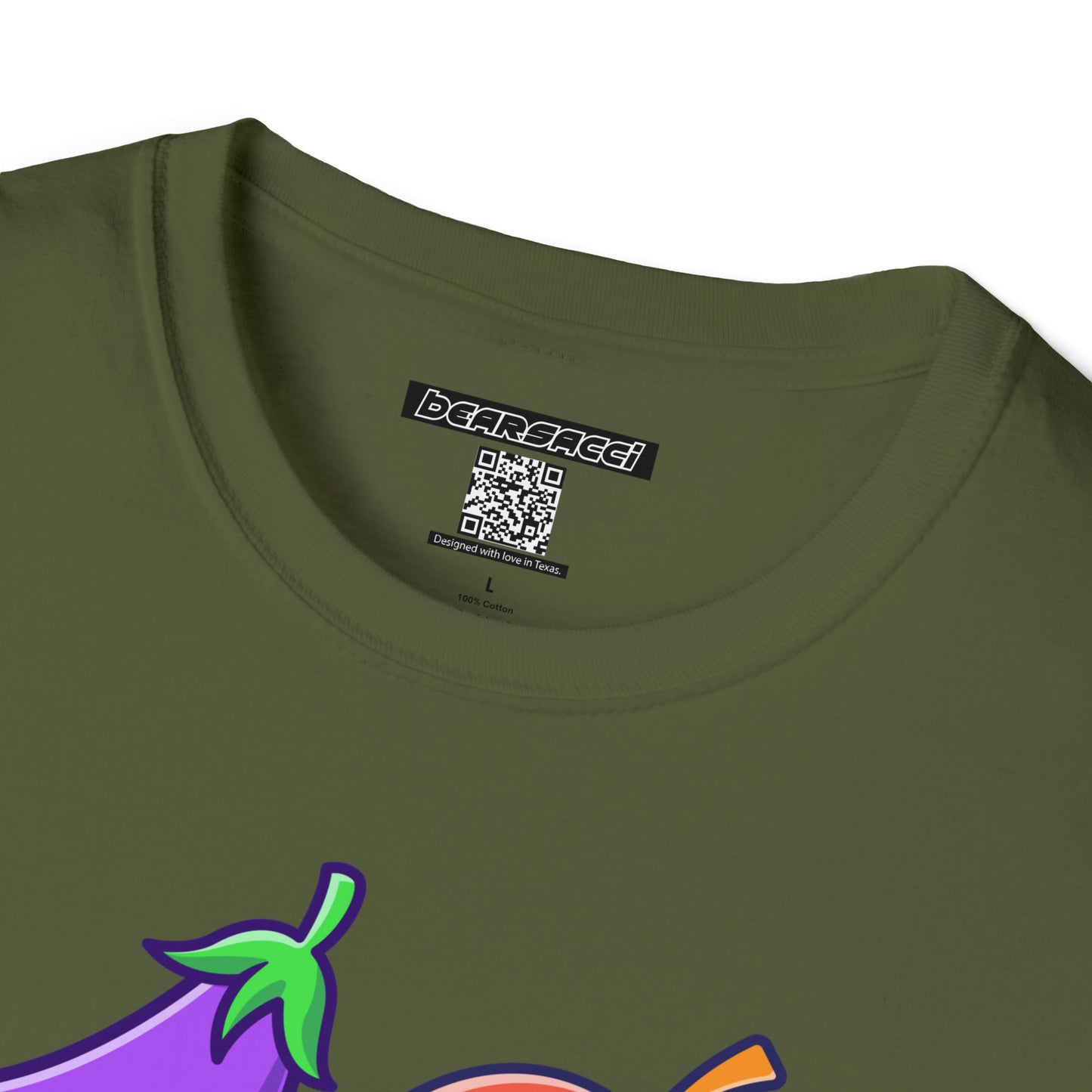 SlutPride™ X HyperPop™: Eggplant & Peach │ Softsyle T-shirt