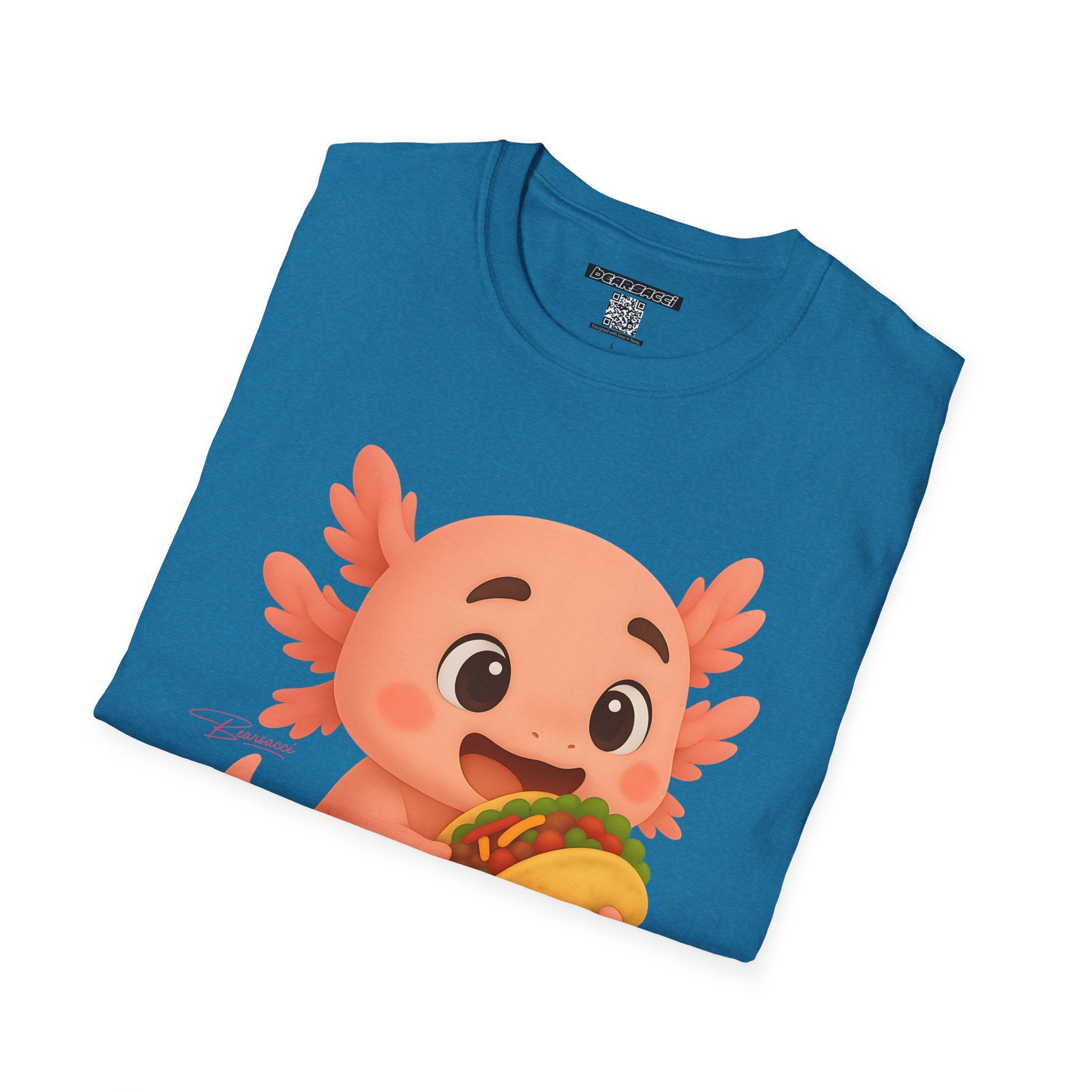 PeroLike X HyperPop®: Axolotl Taco │ Softsyle T-shirt