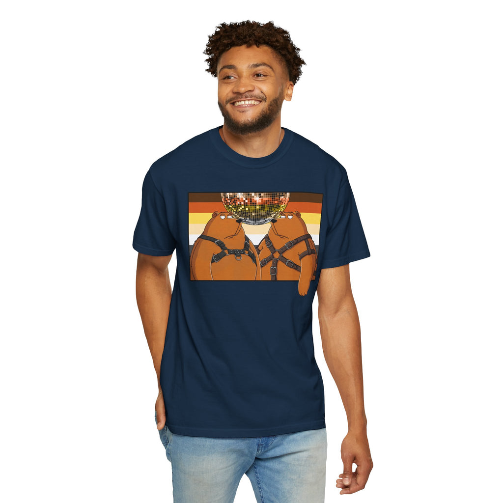 Bearmart®: Leather Bears Disco │Comfort Colors® T-shirt