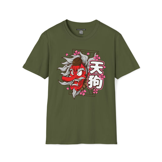 HyperPop™: Sakura Tengu │ Softsyle T-shirt