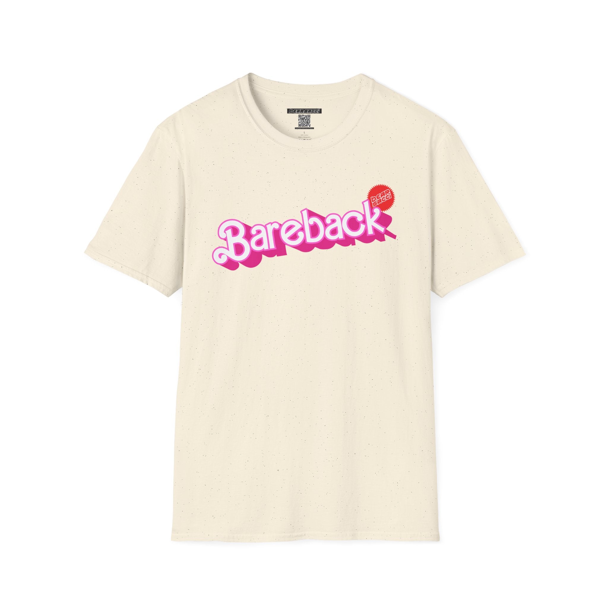 Bearbie® X Slutpride®: Bareback Logo │Softsyle T-shirt