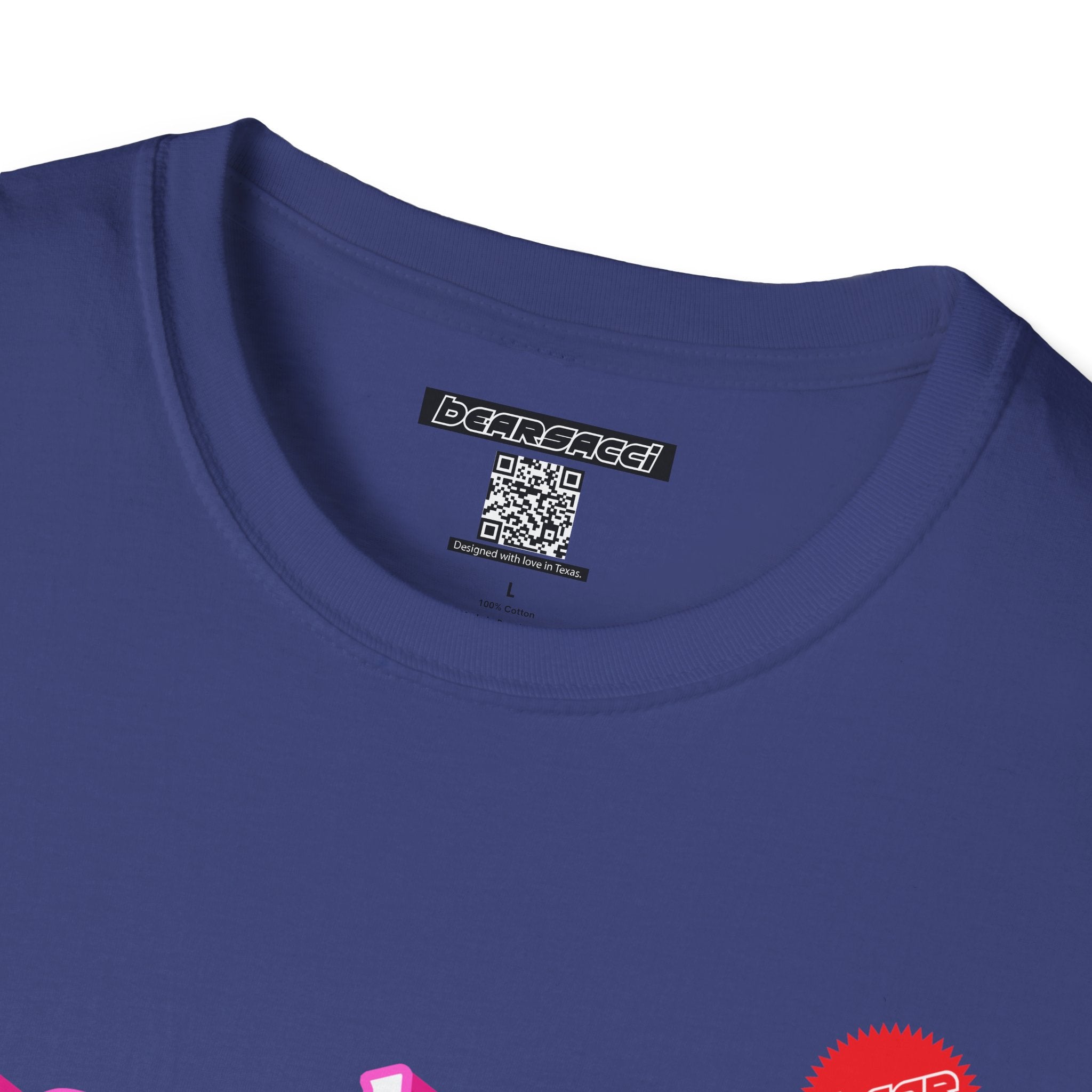 Bearbie® X Slutpride®: Bareback Logo │Softsyle T-shirt
