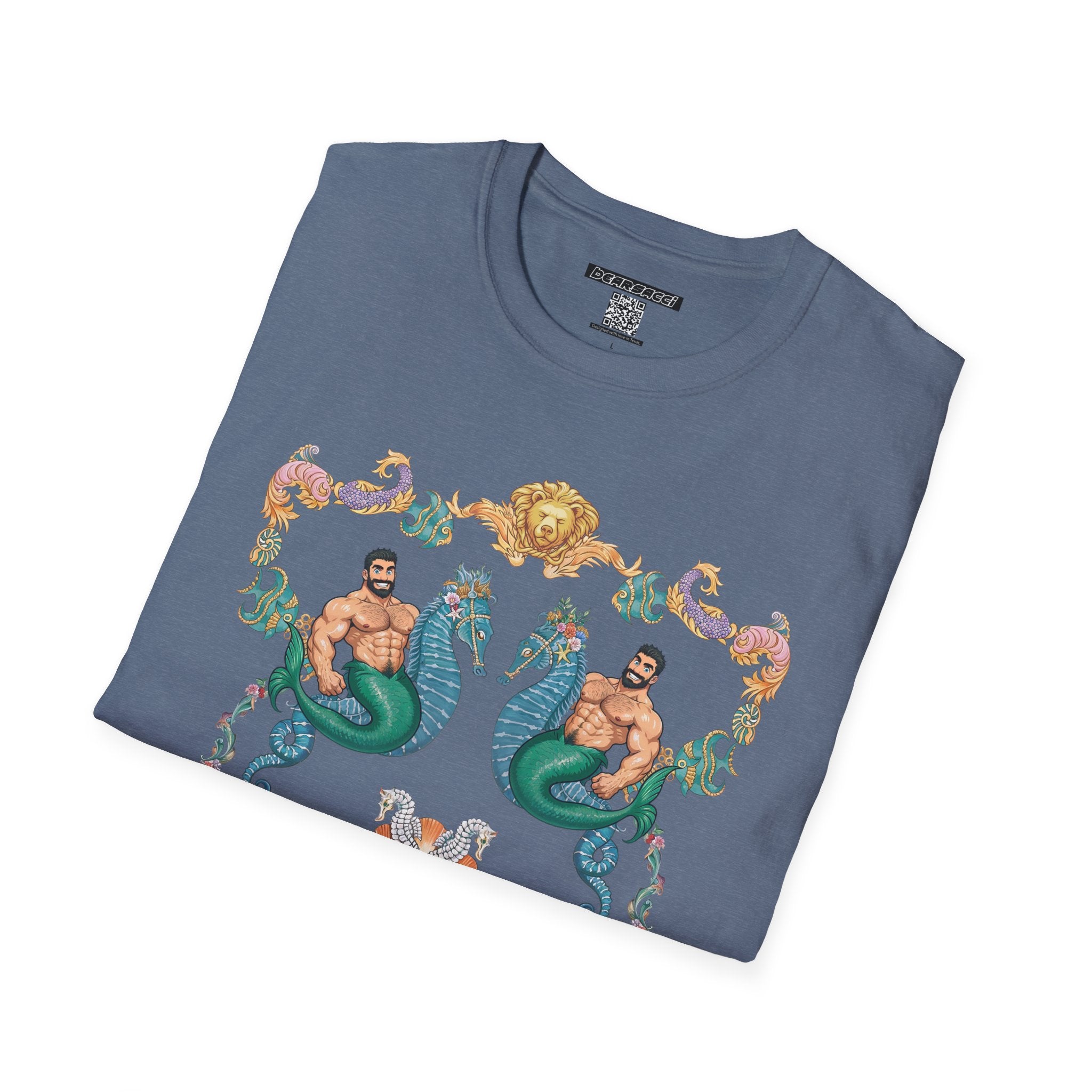 FakeDesigner®: Coral Fantasy: Bearoque Edition │ Softsyle T-shirt