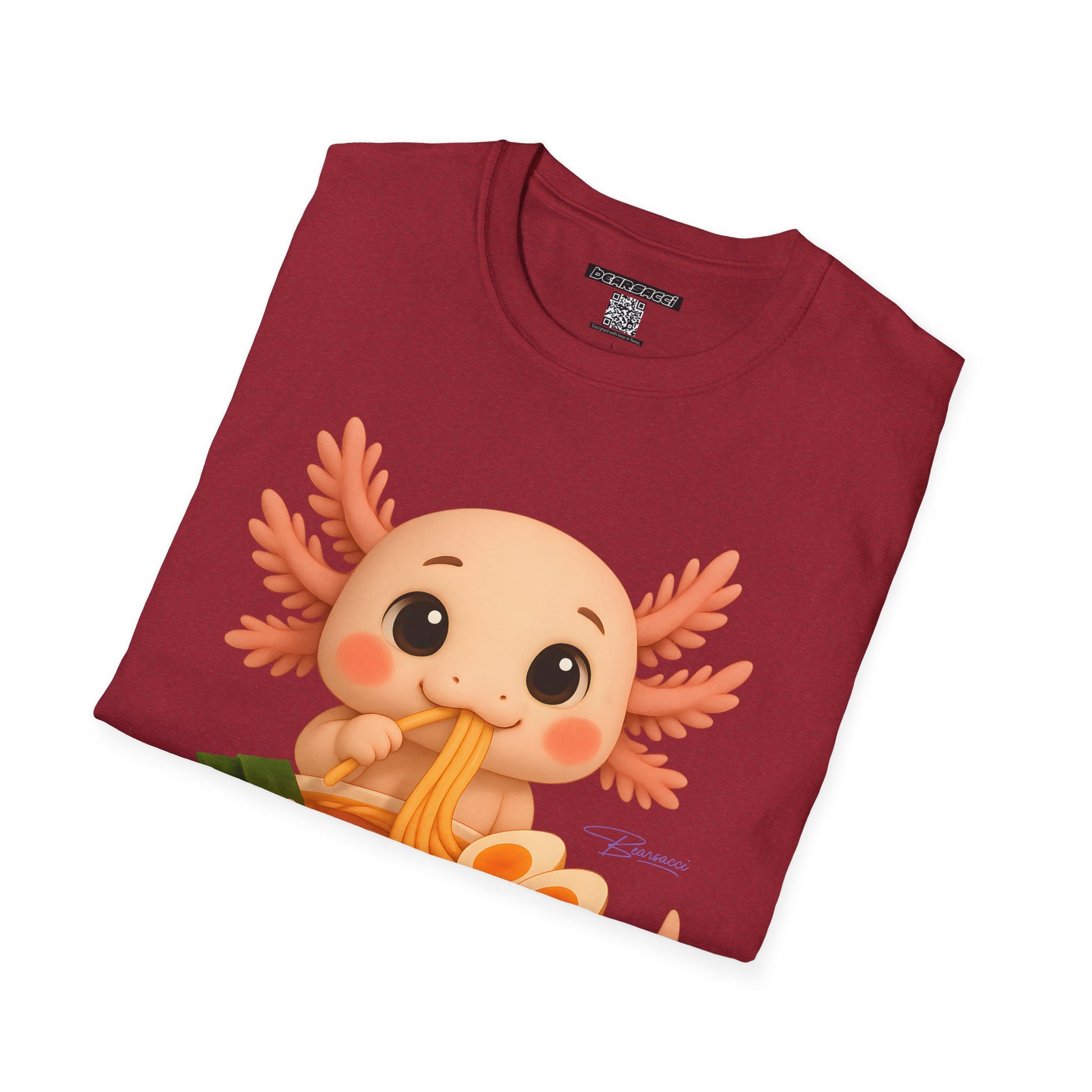 PeroLike X HyperPop®: Axolotl Ramen │ Softsyle T-shirt