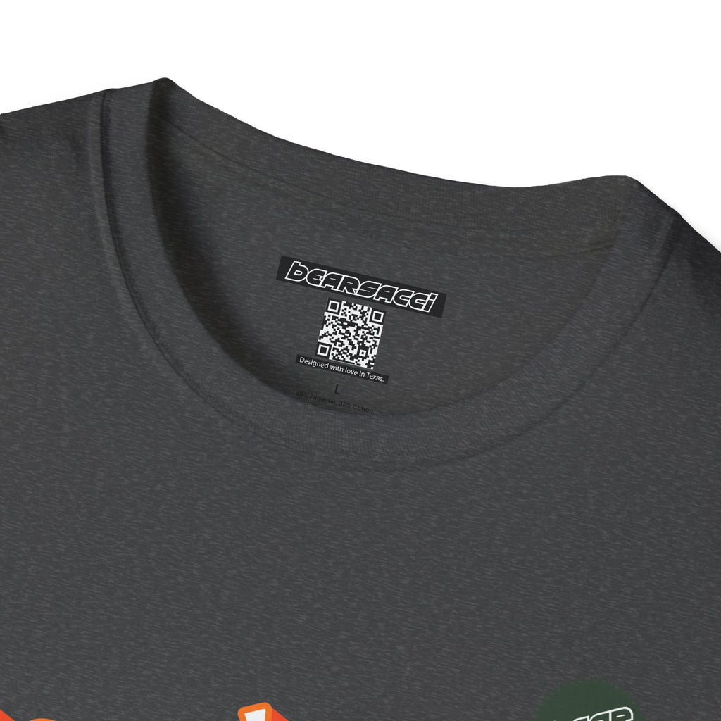 Bearbie® X Slutpride®: Bareback Logo (Hunter) │Softsyle T-shirt