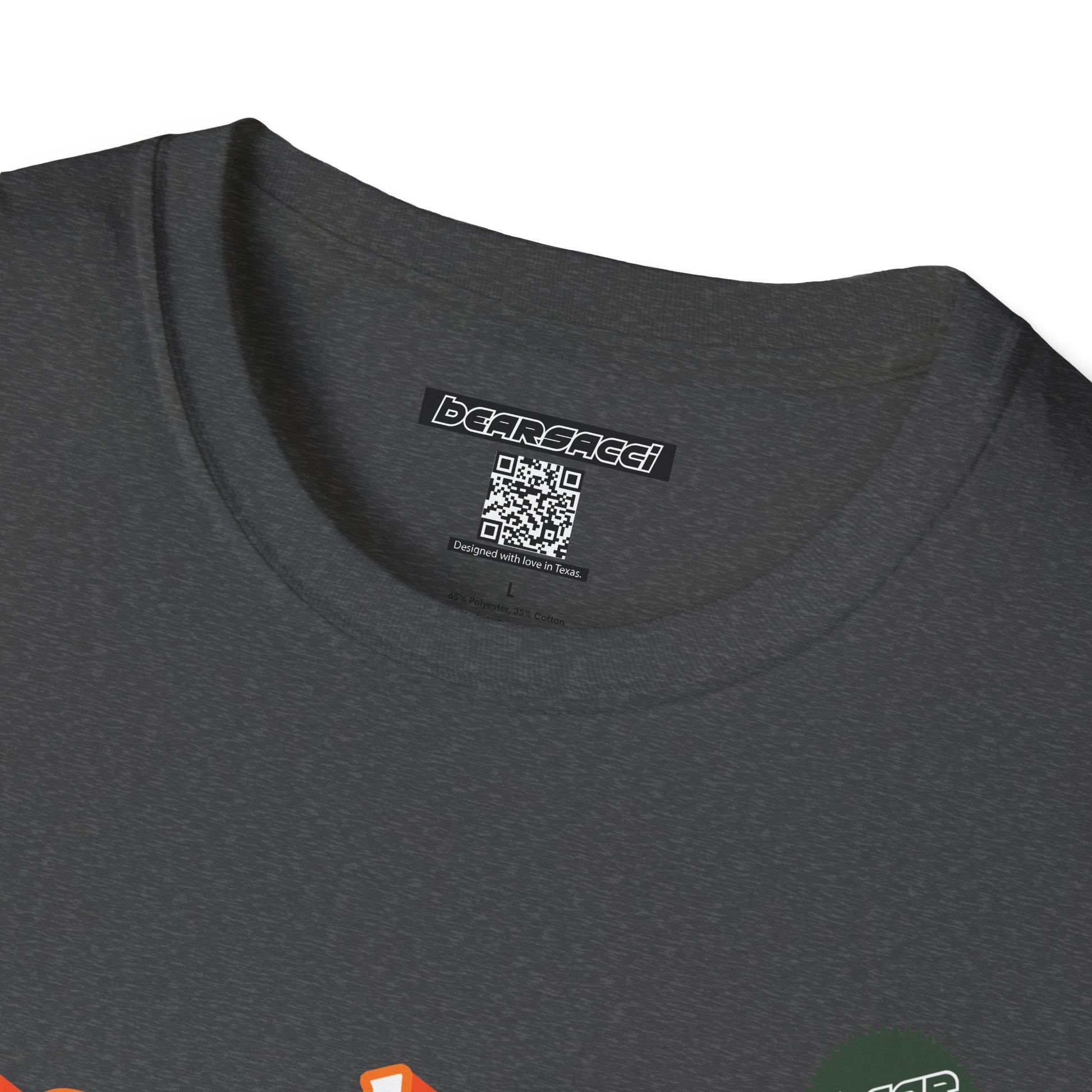 Bearbie® X Slutpride®: Bareback Logo (Hunter) │Softsyle T-shirt