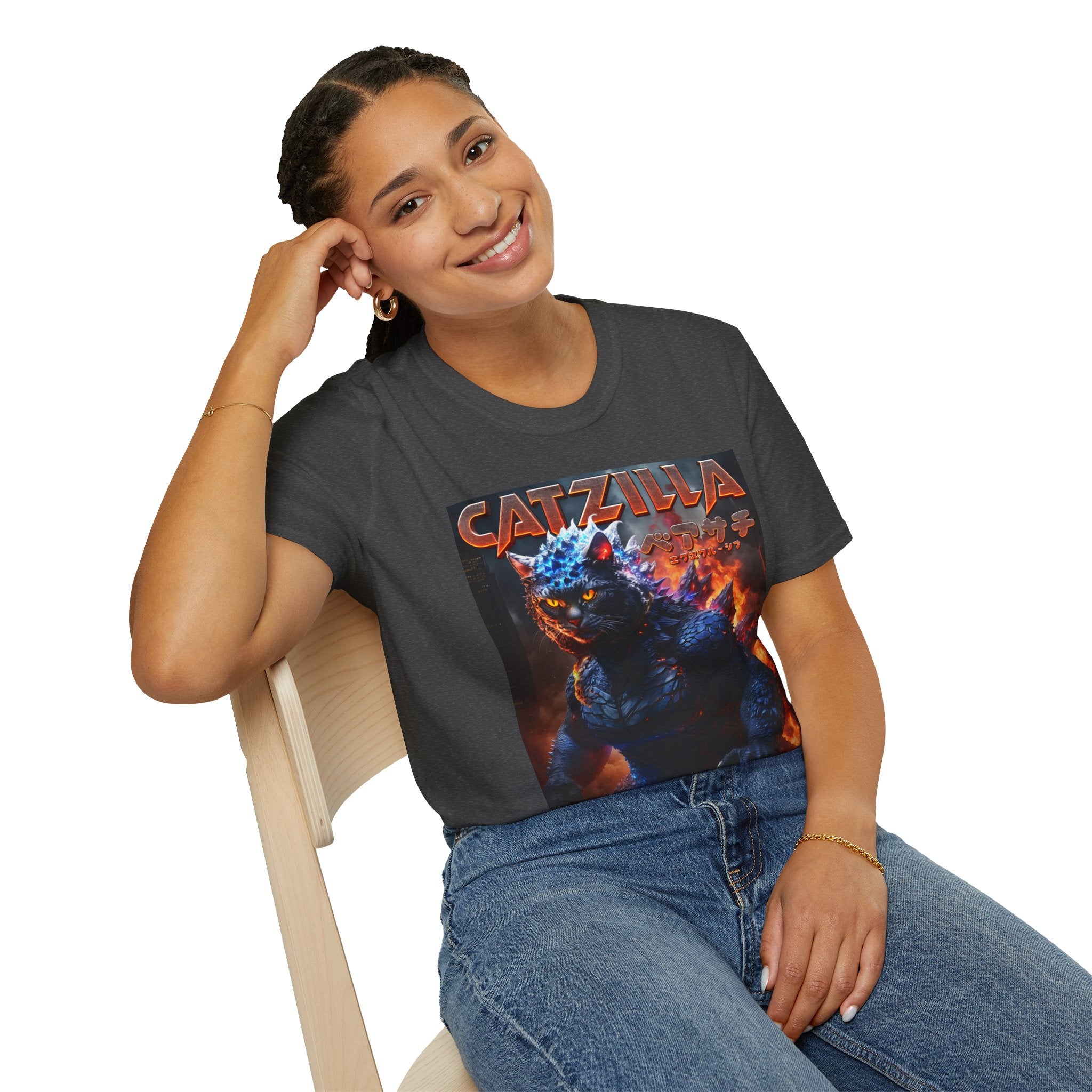 Fake Designer™: Catzilla │ Softsyle T-shirt