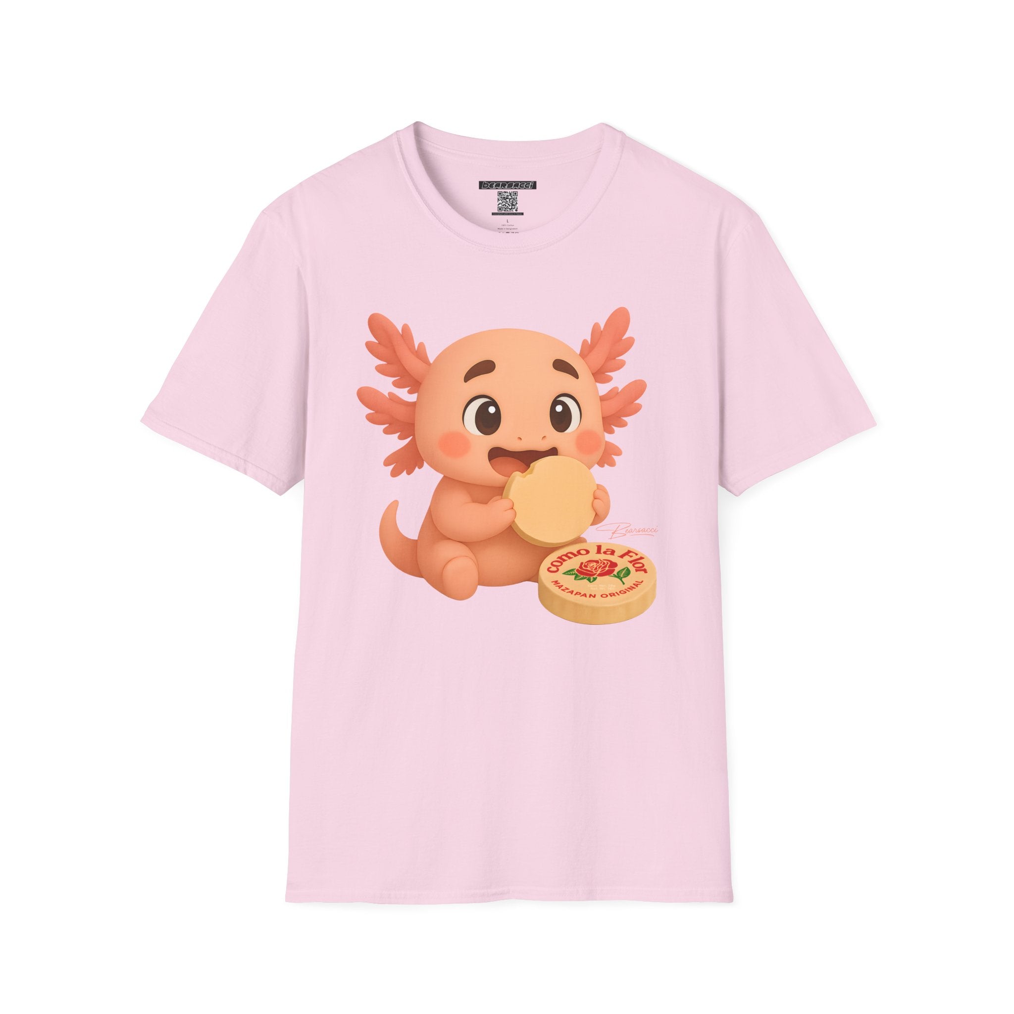 PeroLike X HyperPop®: Axolotl Mazapan │ Softsyle T-shirt