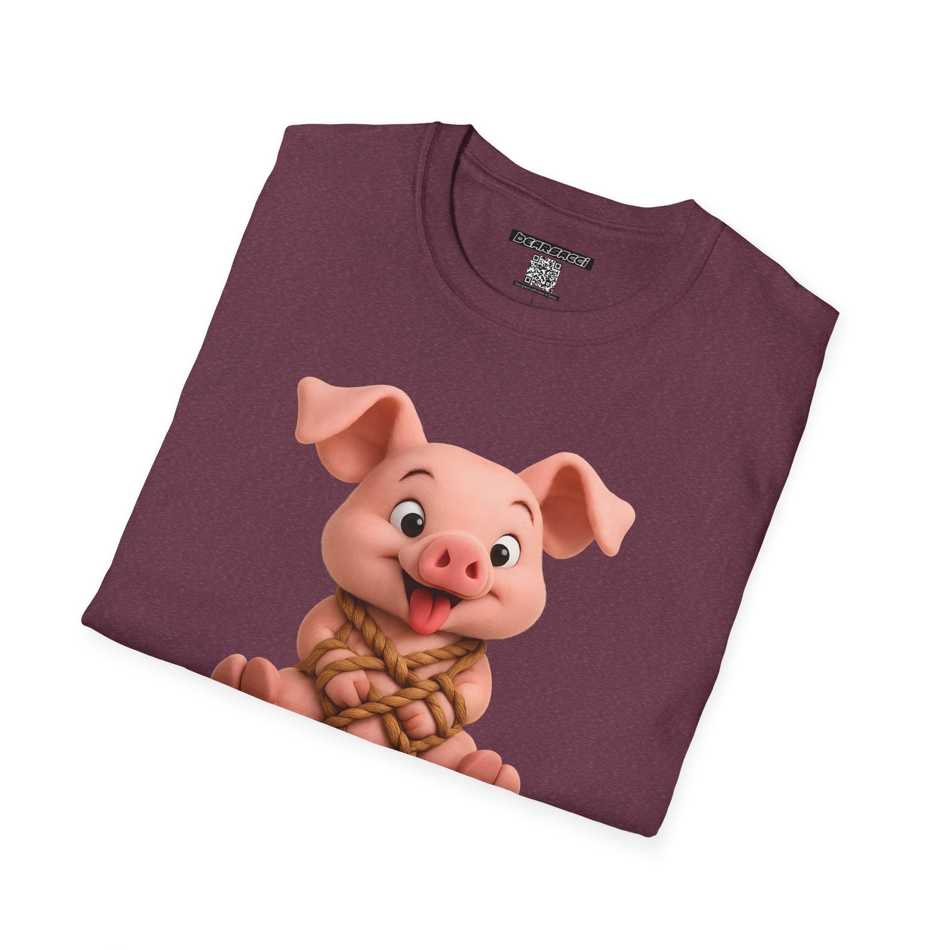 SlutPride® X Dominion®: Hog Tied (Rope Piggy)│ Softsyle T-shirt
