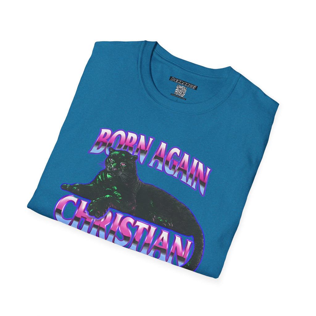 FakeDesigner®: Chinatown Market Secret Club Born Again Christian │ Softsyle T-shirt