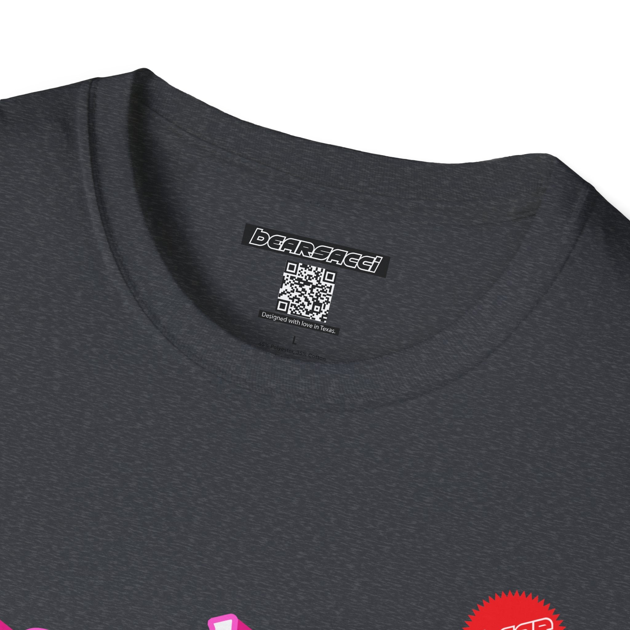 Bearbie® X Slutpride®: Bareback Logo │Softsyle T-shirt