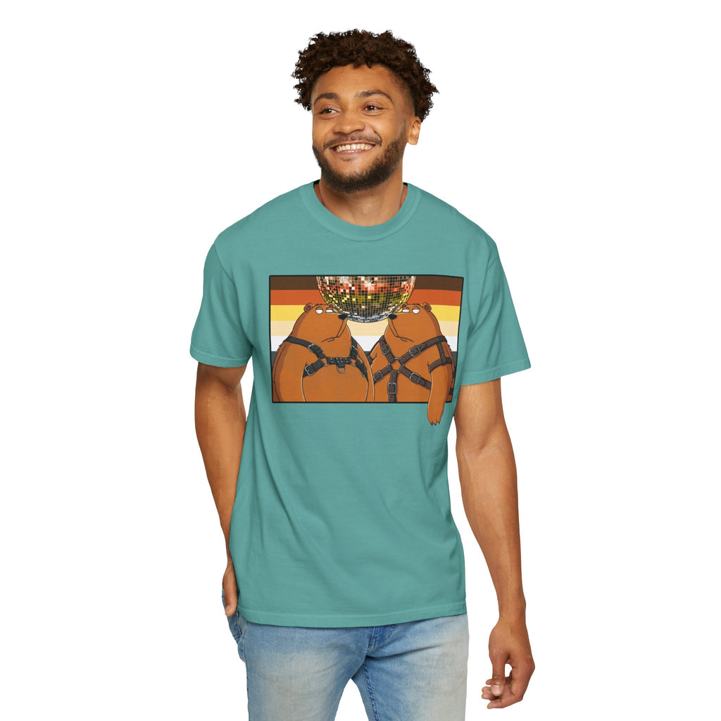 Bearmart®: Leather Bears Disco │Comfort Colors® T-shirt