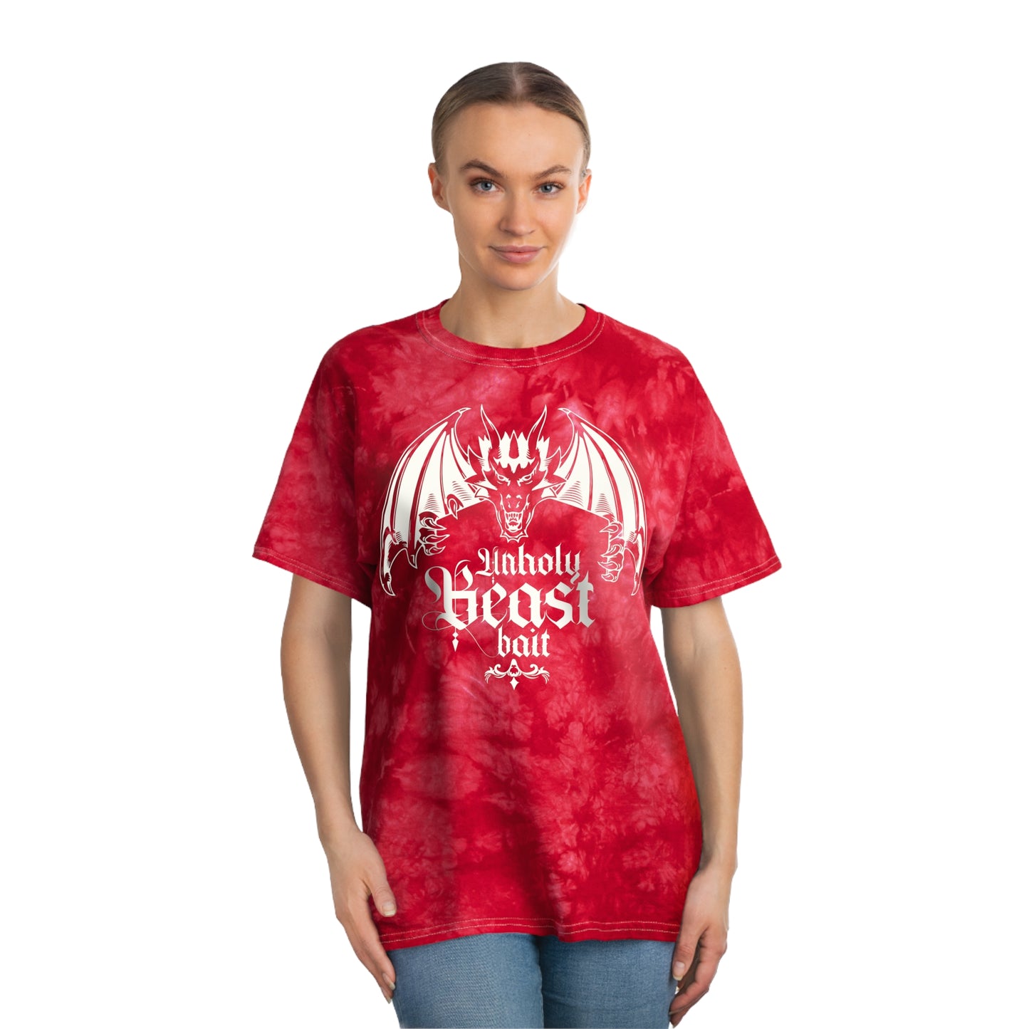 Hollyweird™ Unholy Beast Bait │ Tie-Dye Tee