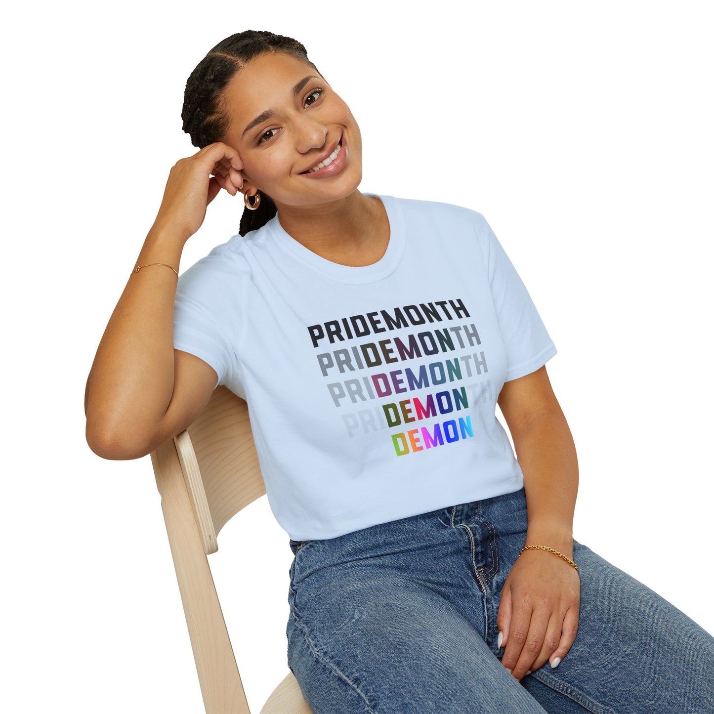 SlutPride™: PRI DEMON TH Meme Shirt │ Softsyle T-shirt