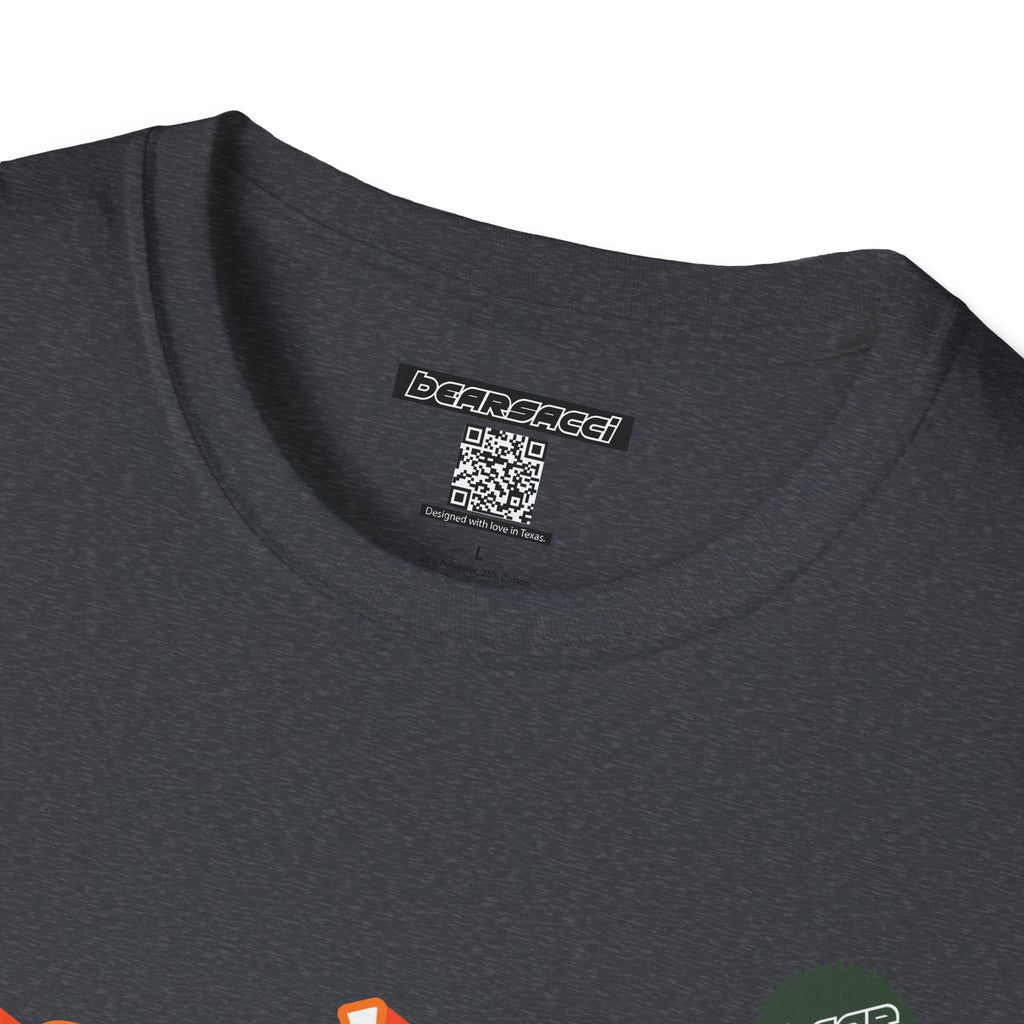 Bearbie® X Slutpride®: Bareback Logo (Hunter) │Softsyle T-shirt