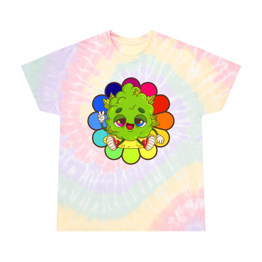 Stoney: Rainbow Leaf │ Tie-Dye Tee, Spiral