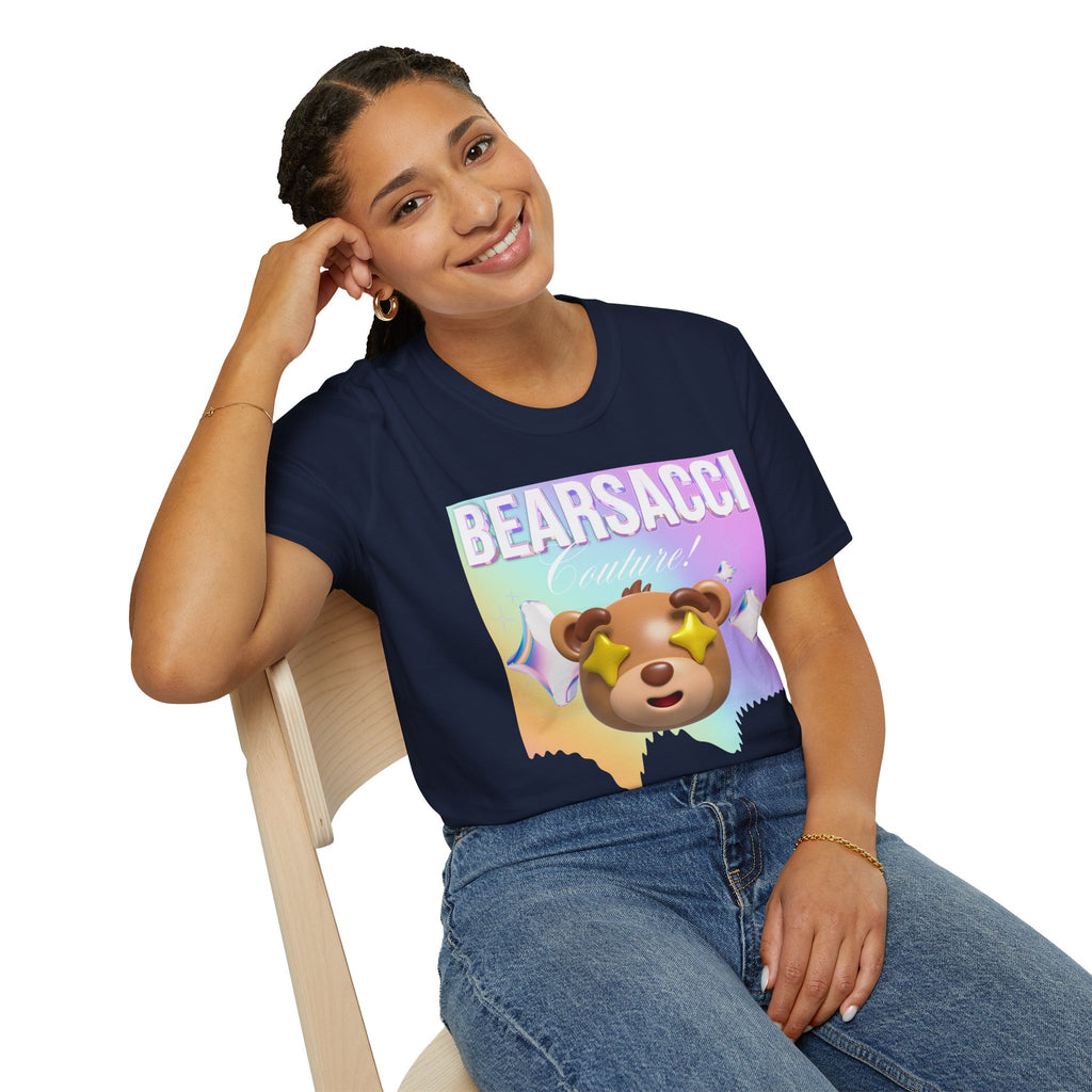 Fake Designer™: Holo Teddy Bear│ Softsyle T-shirt