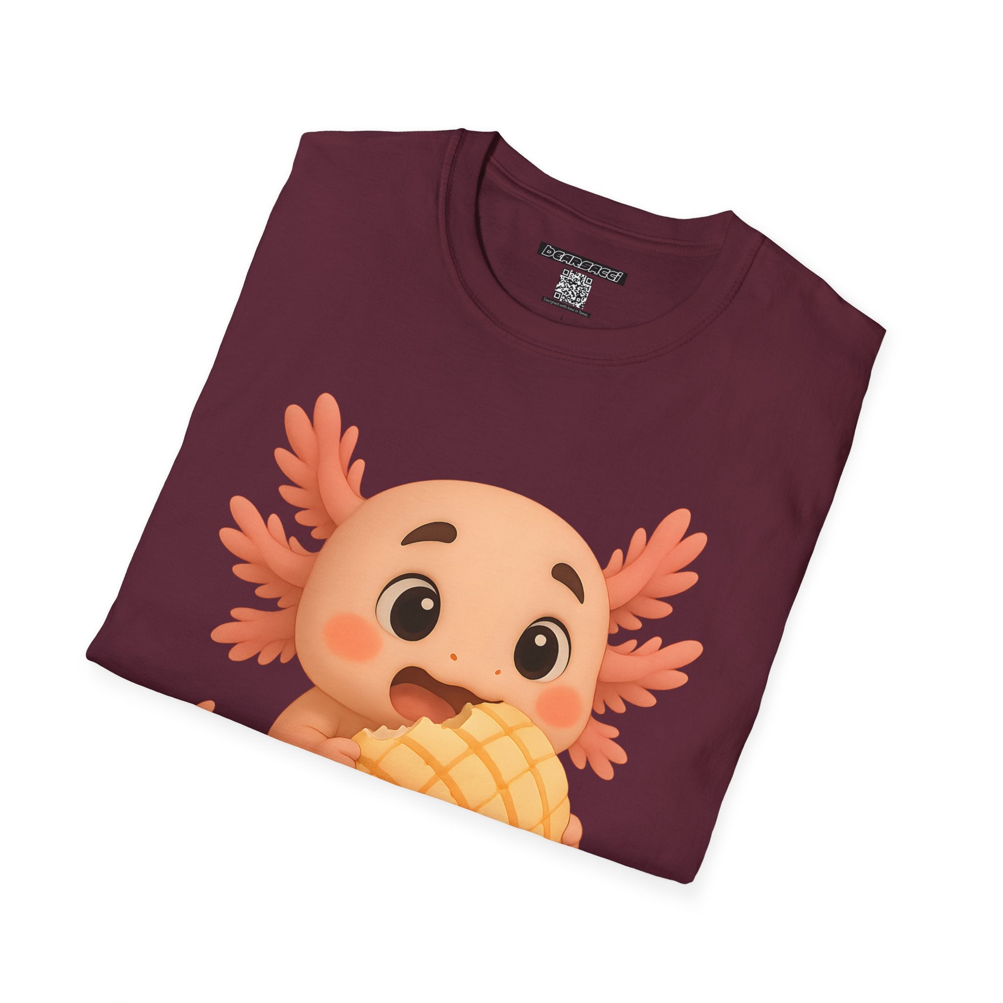 PeroLike X HyperPop®: Axolotl Concha Pan Dulce │ Softsyle T-shirt