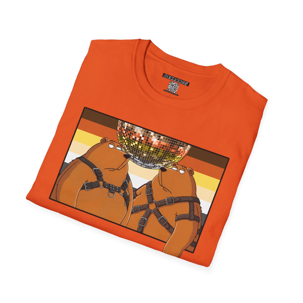 Bearmart®: Leather Bears Disco │Softsyle T-shirt