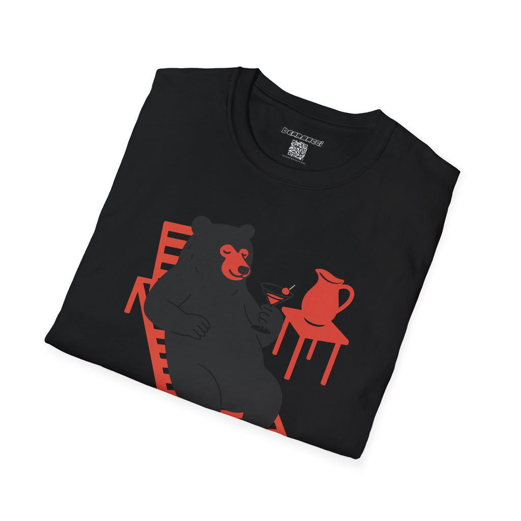 Bearsacci® X Wanderlust®: Sunday Funday Lazy Bear│ Softsyle T-shirt