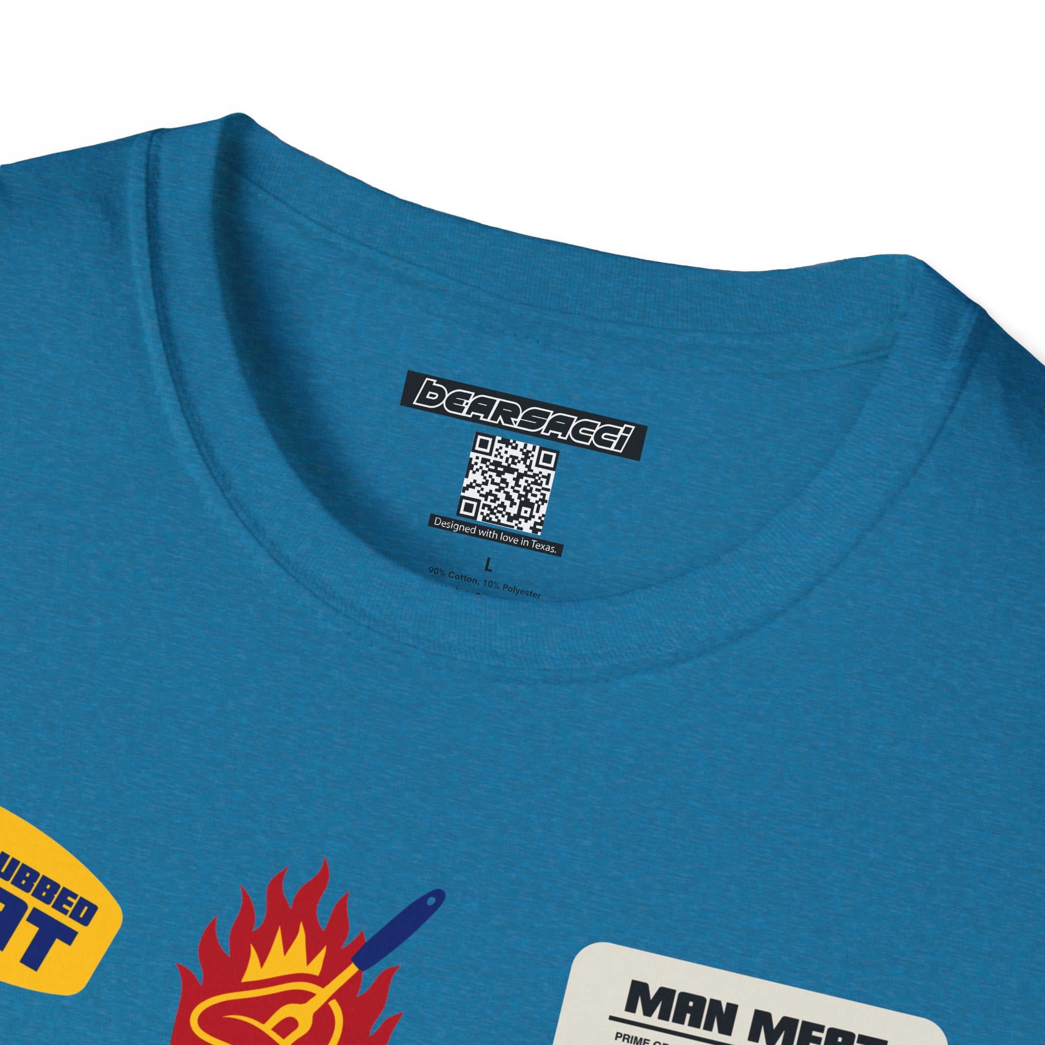 Bearmart®: Butcher Isle Meat Stickers (1950s Colorway) │Softsyle T-shirt