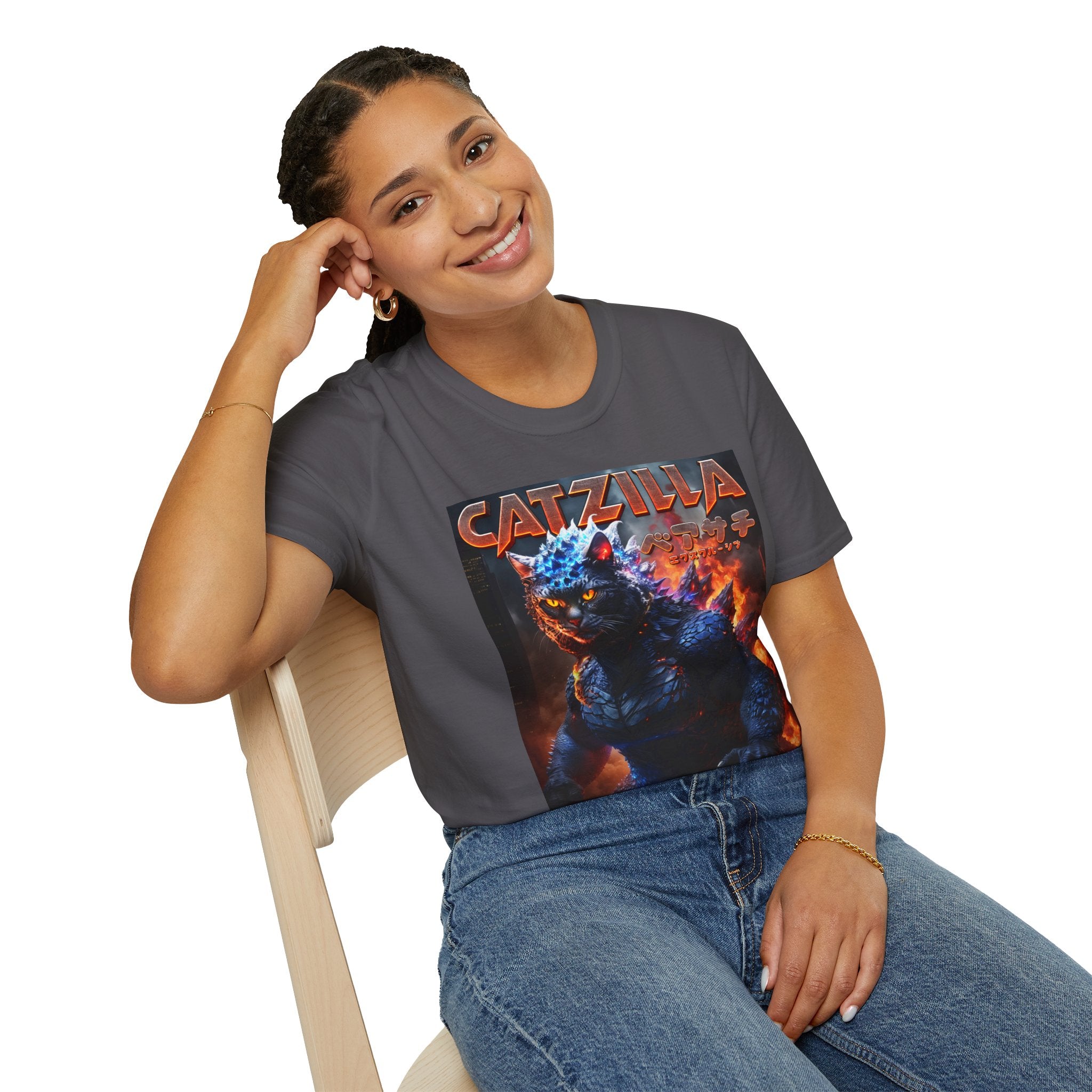 Fake Designer™: Catzilla │ Softsyle T-shirt