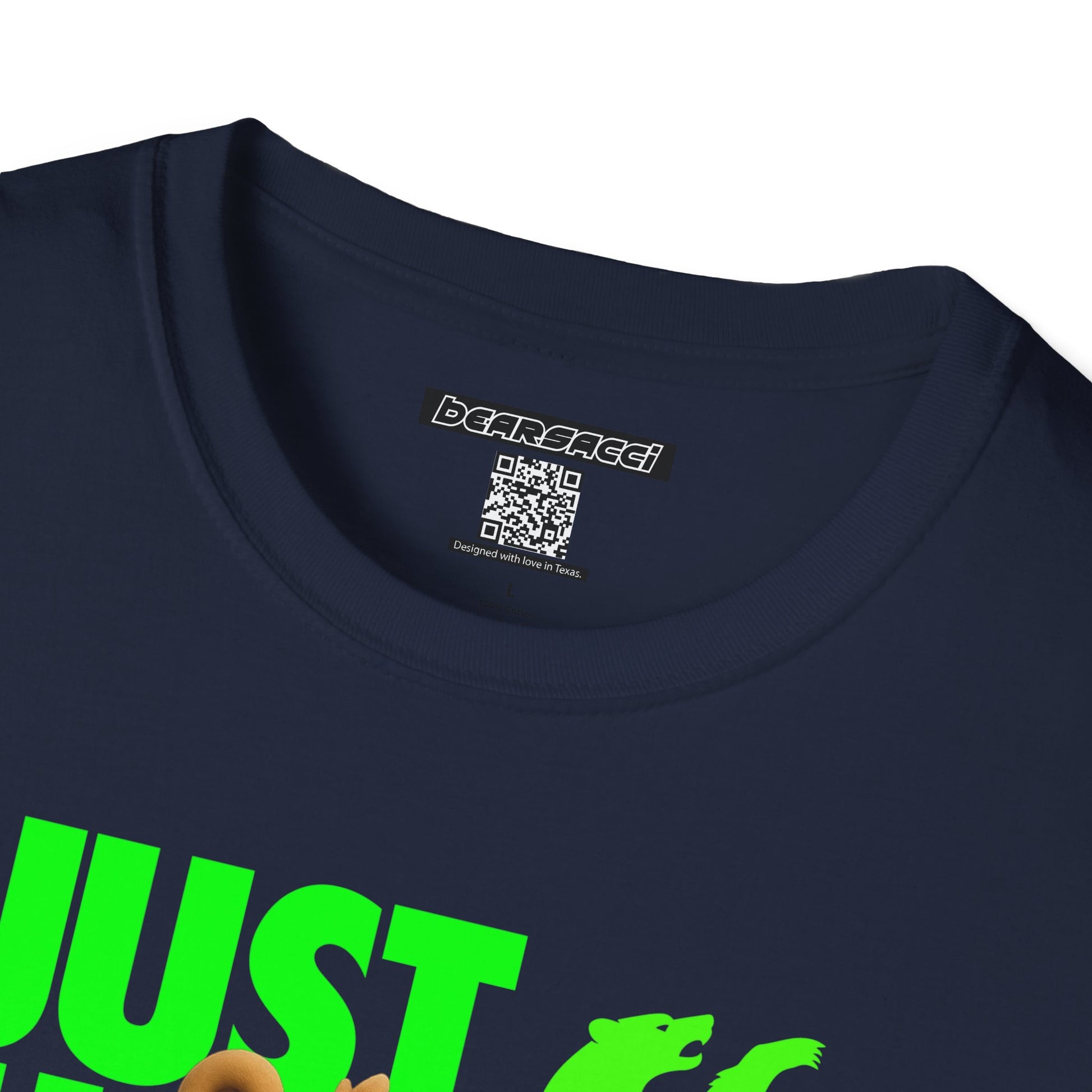 Bearsacci™ X Dominion: Just Fucking Do It Brat Teddy Bear│ Softsyle T-shirt