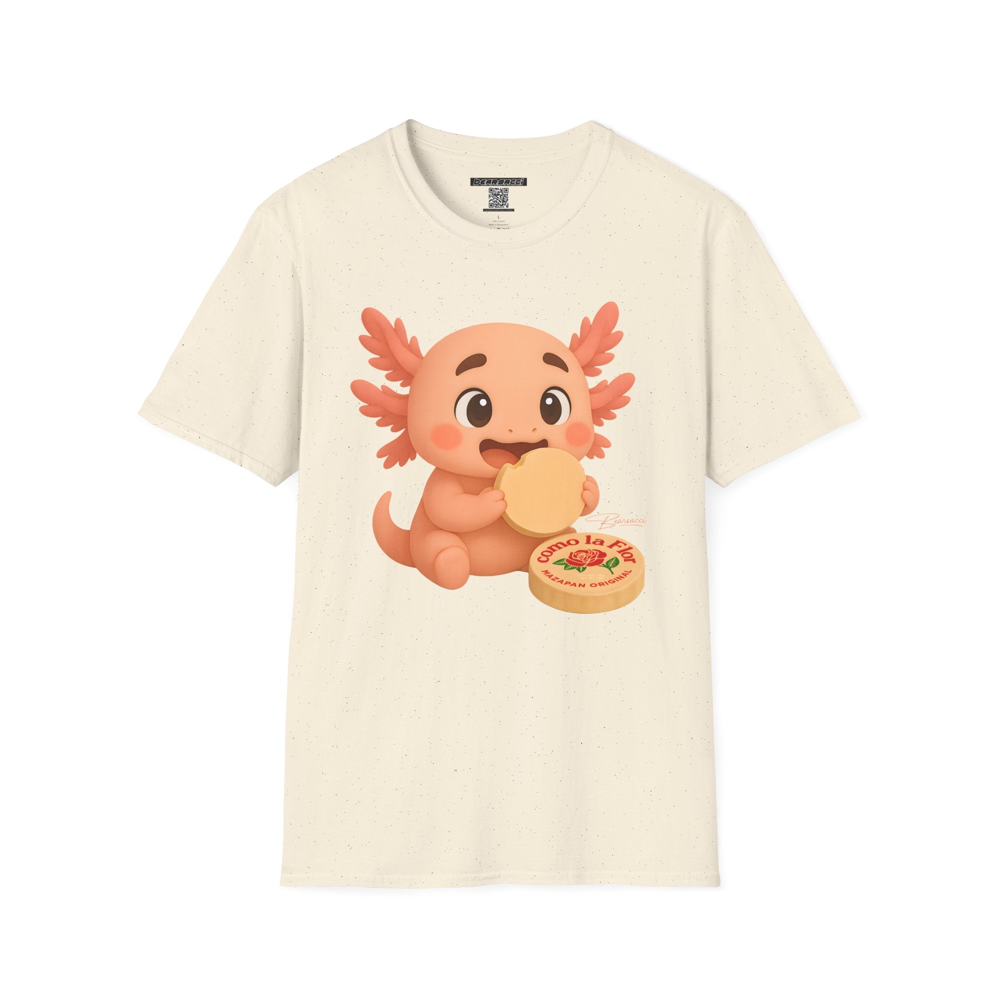 PeroLike X HyperPop®: Axolotl Mazapan │ Softsyle T-shirt