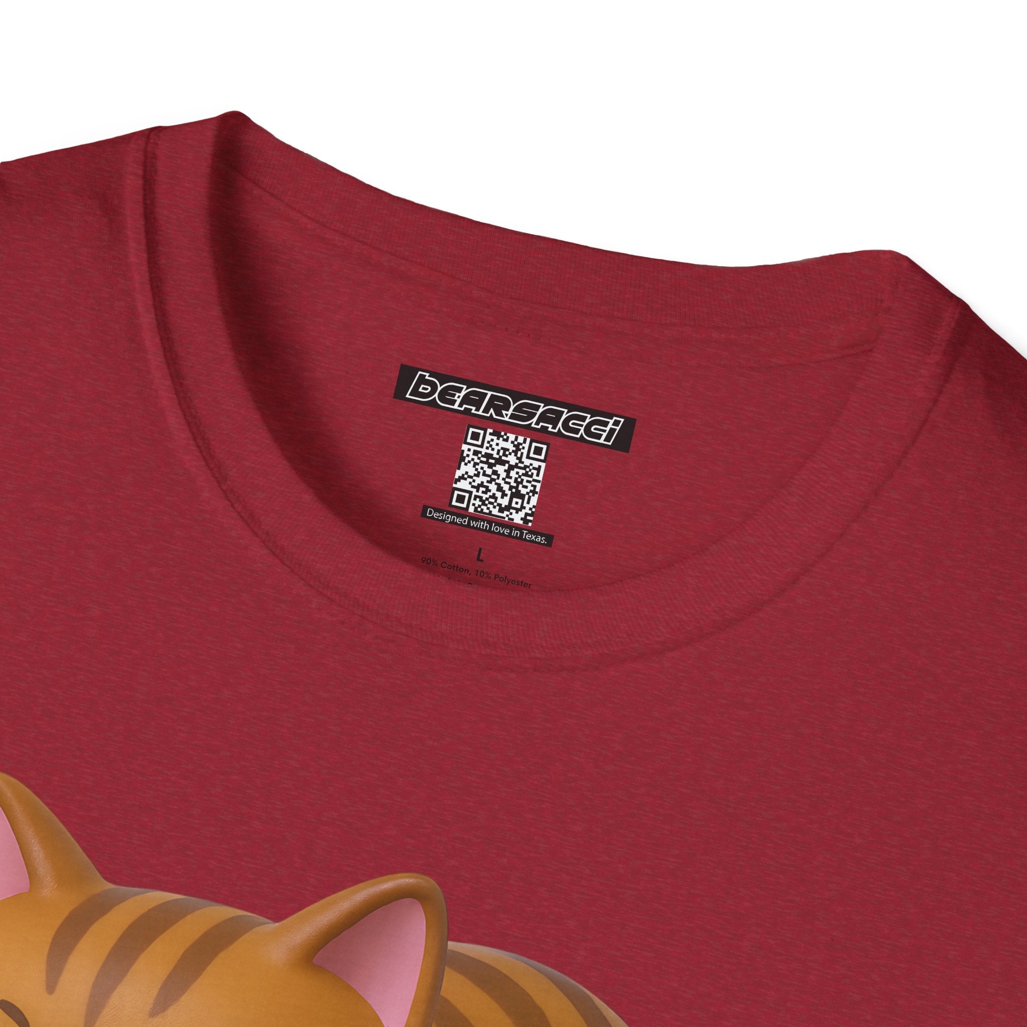 HyperPop®: Not Today Cat │ Softsyle T-shirt
