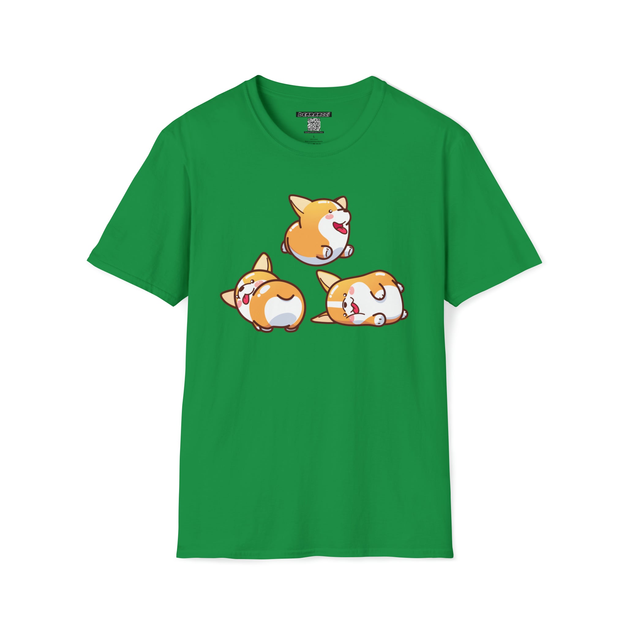 HyperPop™: Silly Corgi │ Softsyle T-shirt