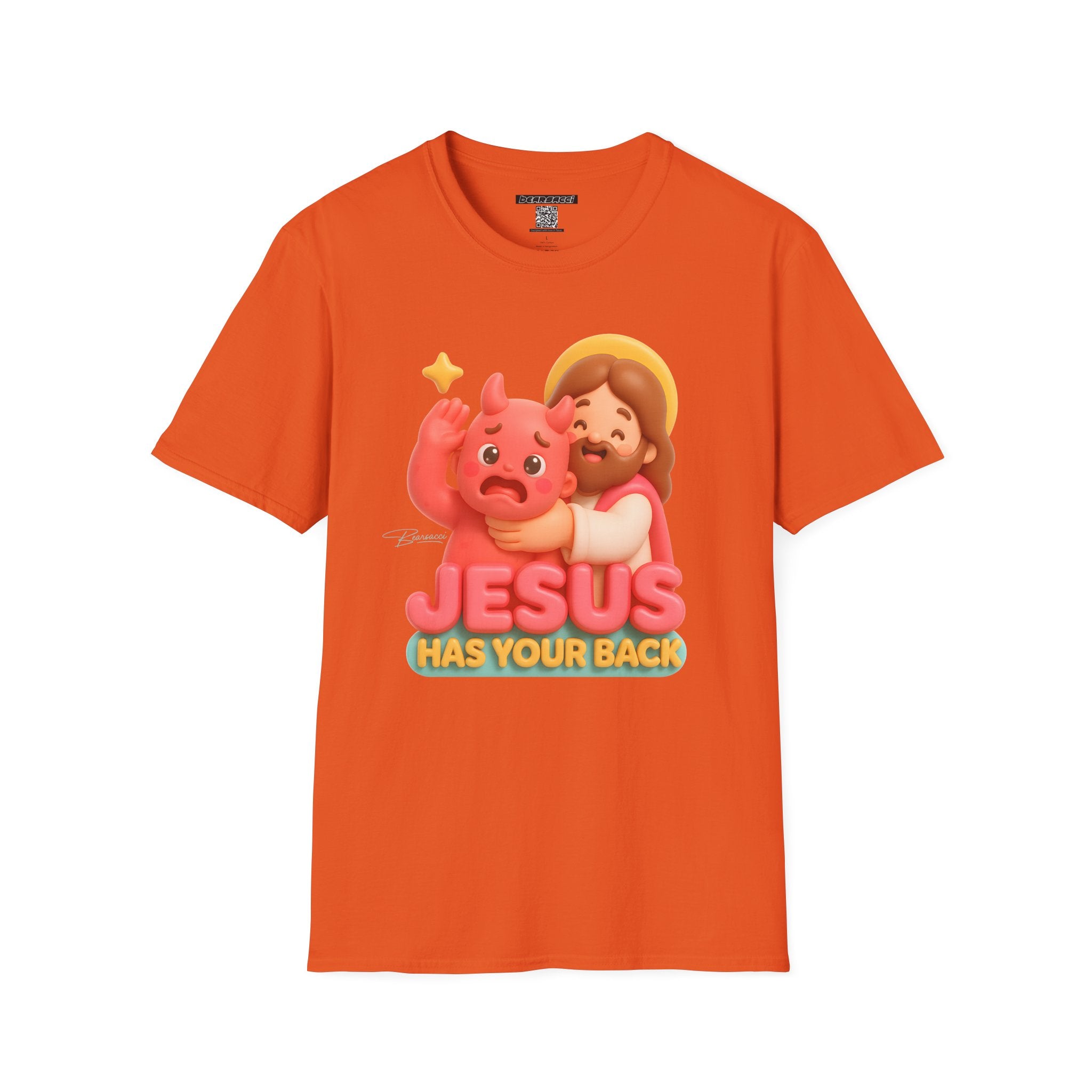 HyperPop®: Jesus Has Your Back │ Softsyle T-shirt