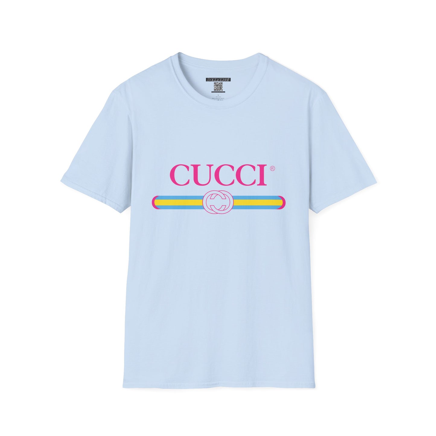 Fake Designer™ X SlutPride™: Cucci Bi Pride Colors│ Softsyle T-shirt