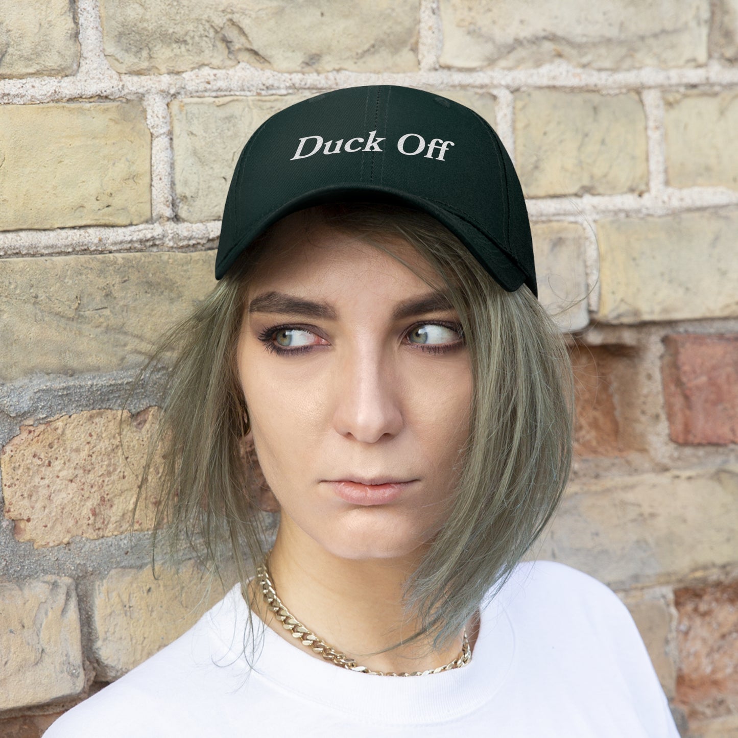 Duck Off │ Unisex Twill Hat