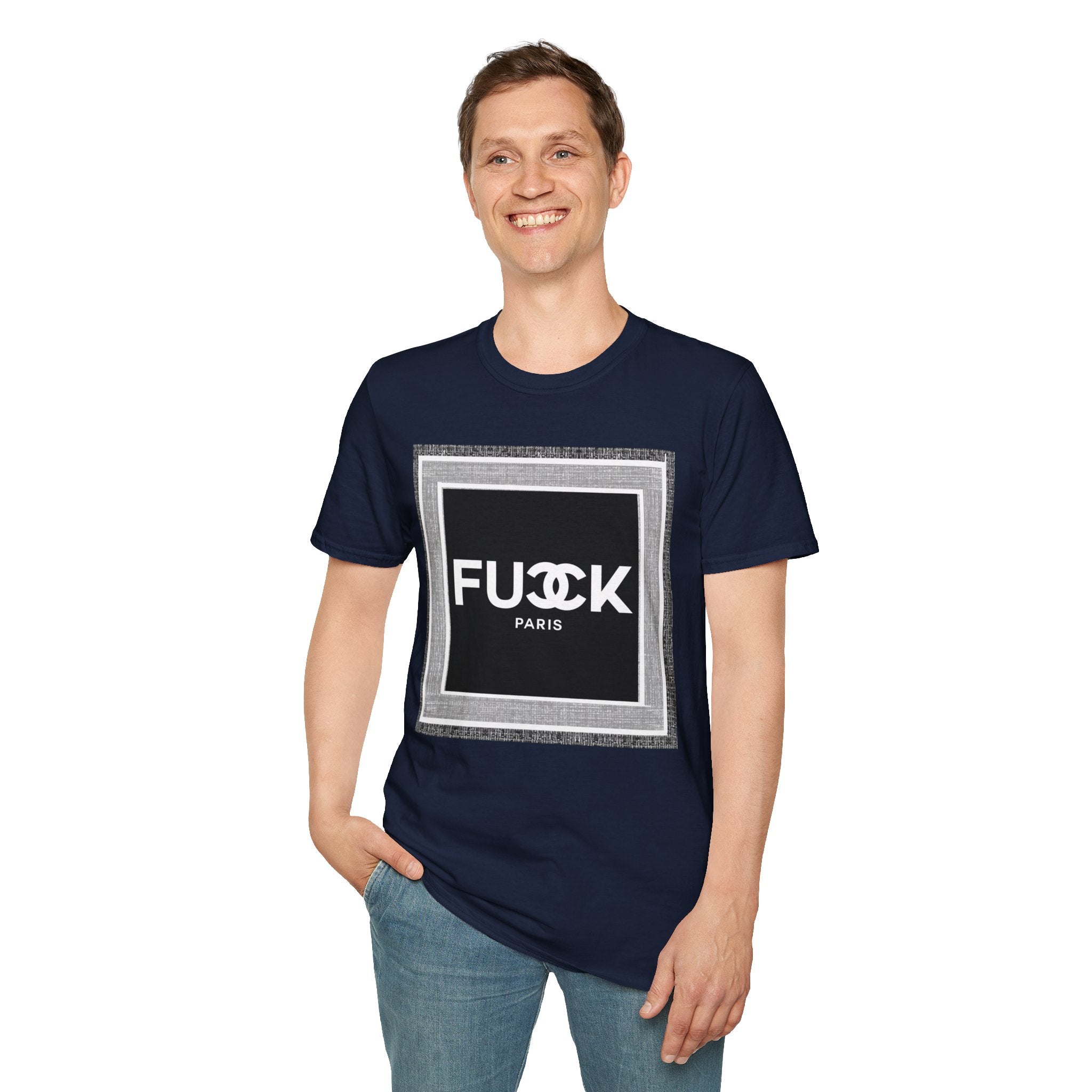 Fake Designer™: Fuck Paris│ Softsyle T-shirt