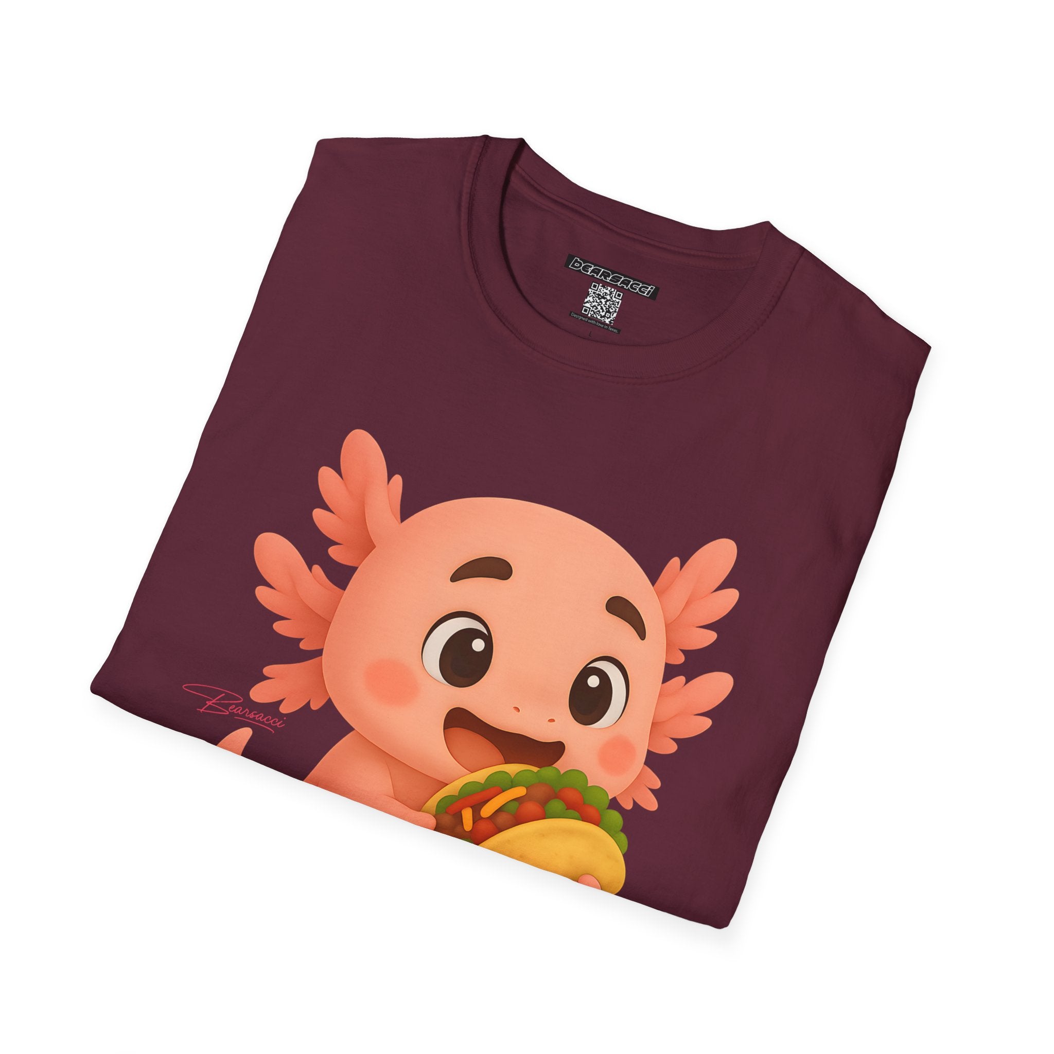 PeroLike X HyperPop®: Axolotl Taco │ Softsyle T-shirt