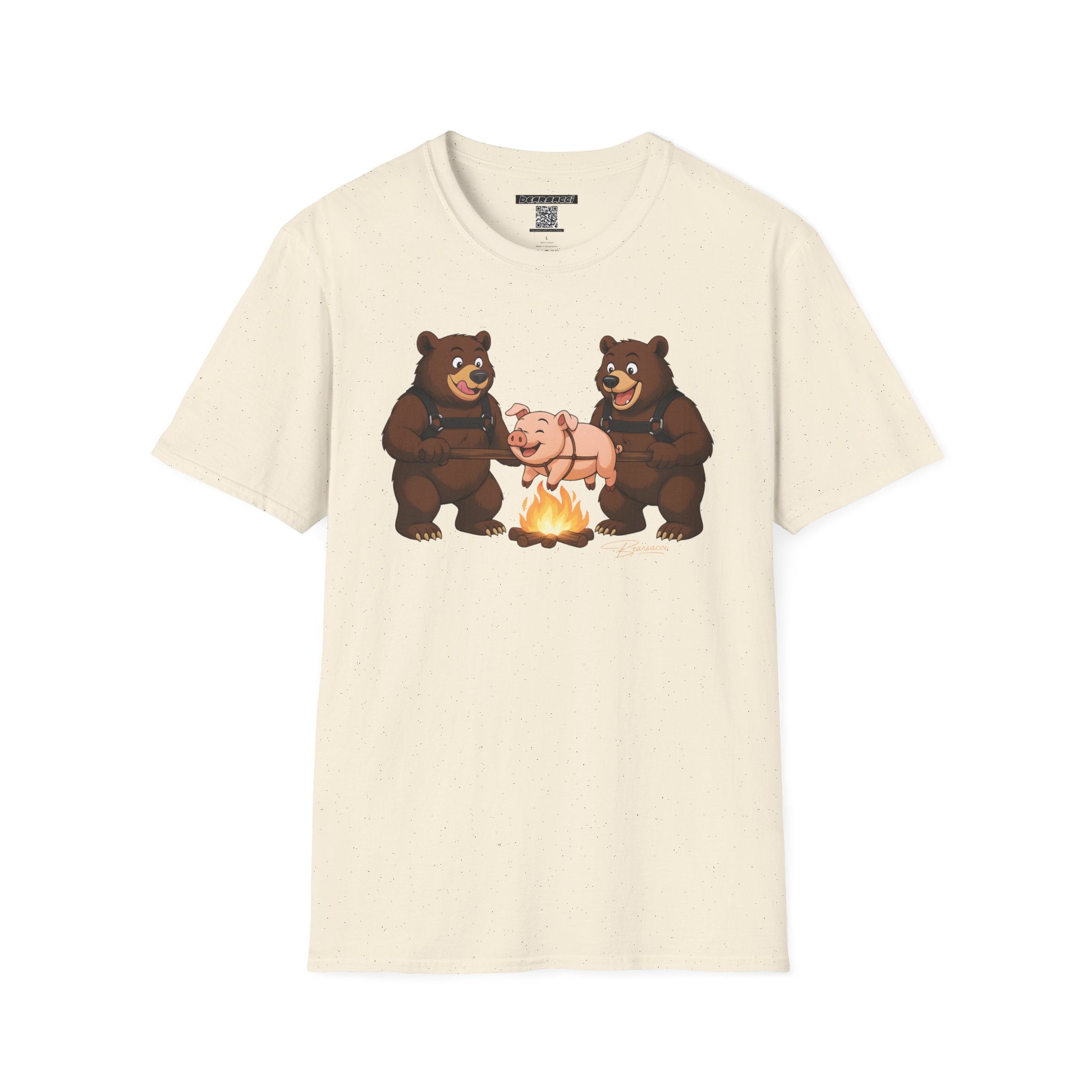 Bearmart®: Spit Roast Pig │Softsyle T-shirt