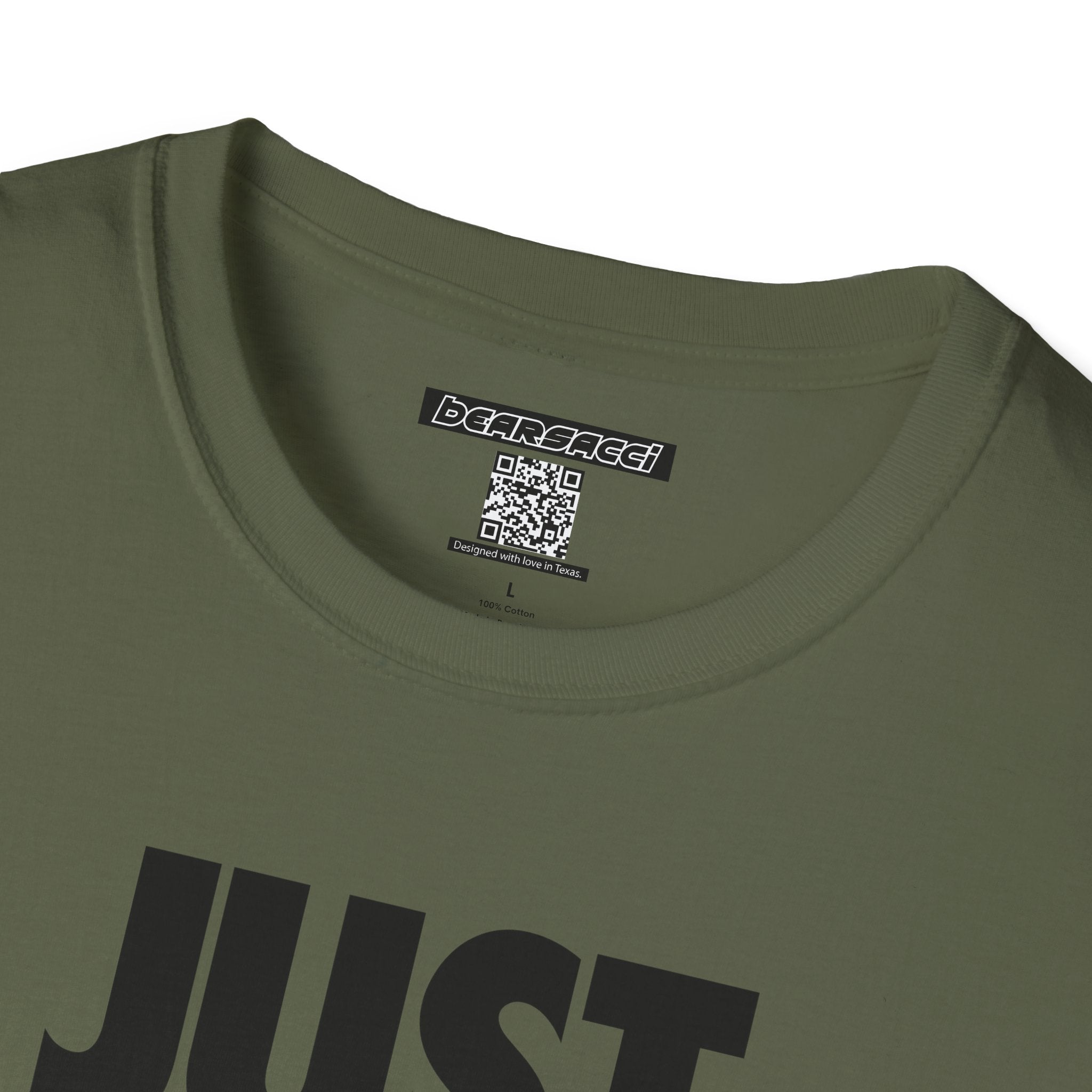 Bearsacci™: Just Do Me Bear│ Softsyle T-shirt