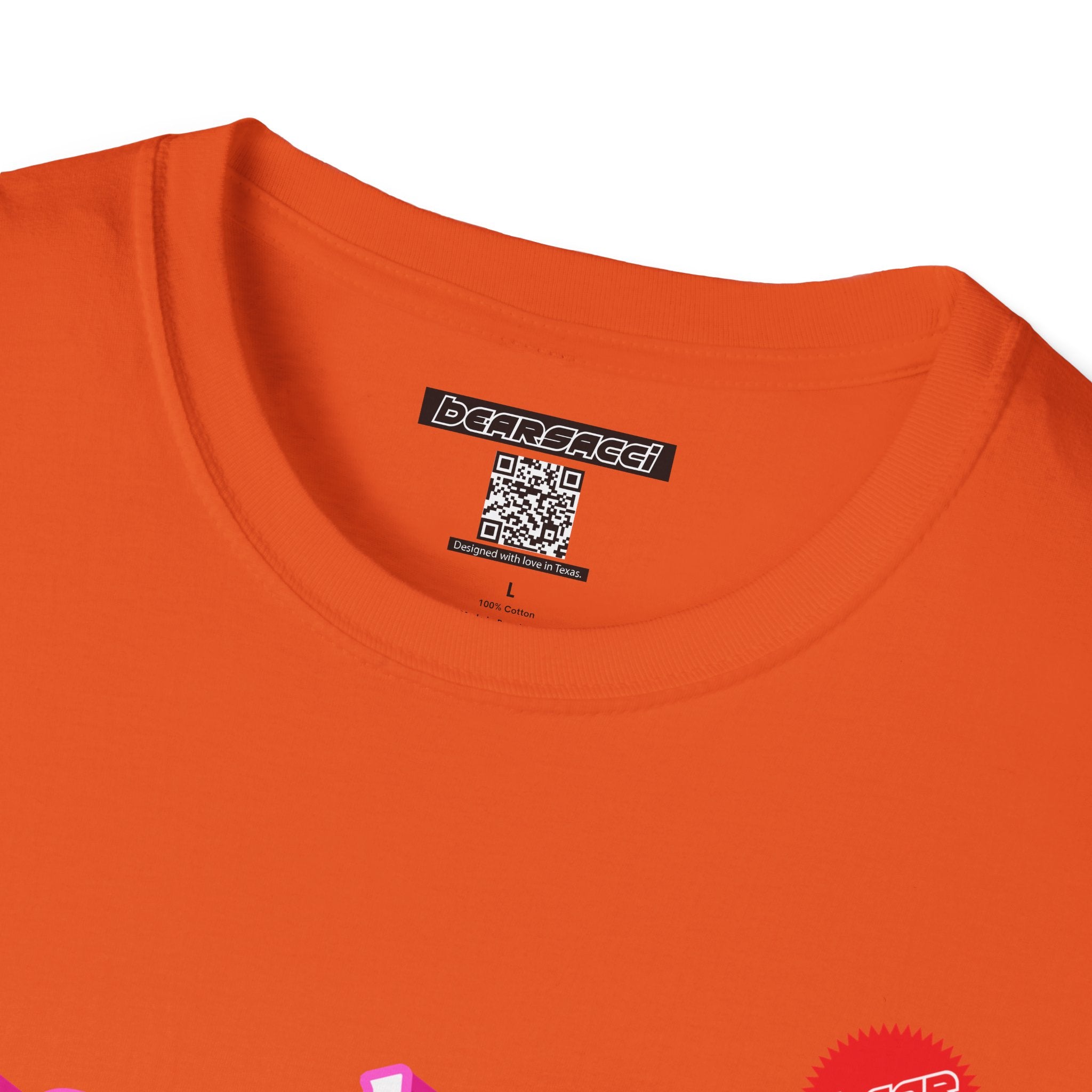 Bearbie® X Slutpride®: Bareback Logo │Softsyle T-shirt