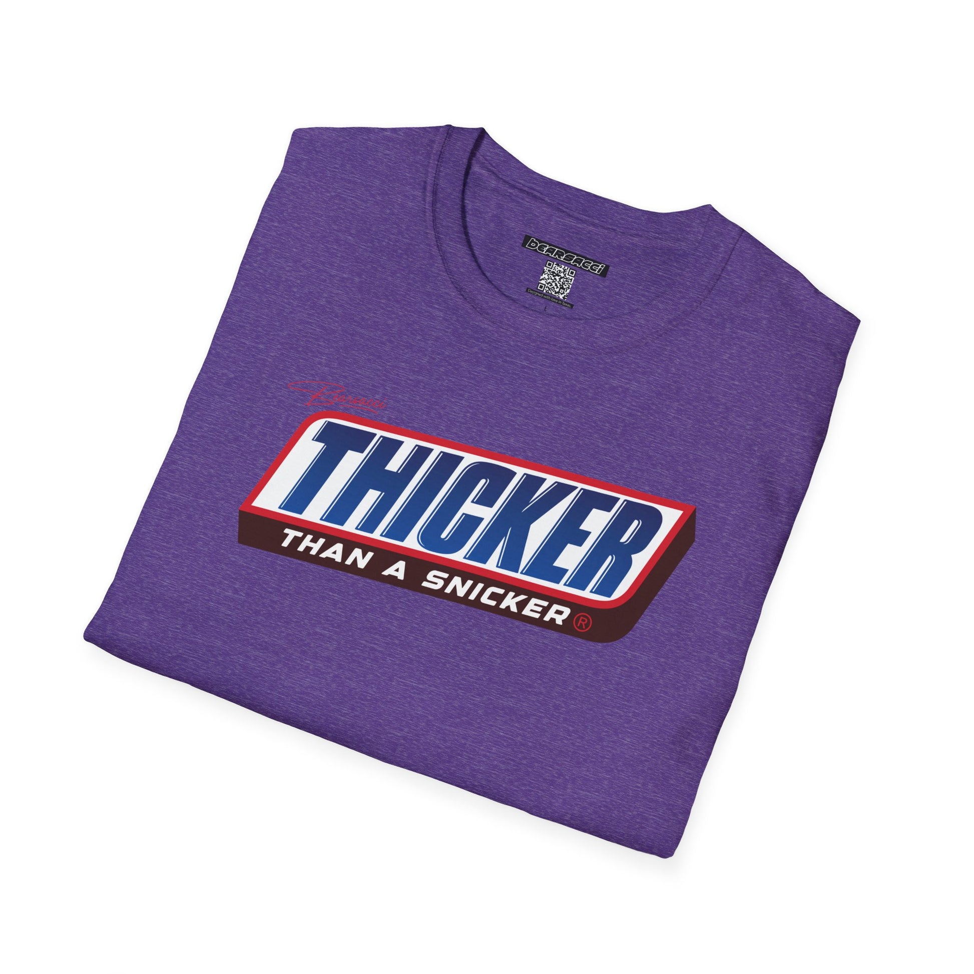 GymBros®: Thicker Than A Snicker® │ Softsyle T-shirt
