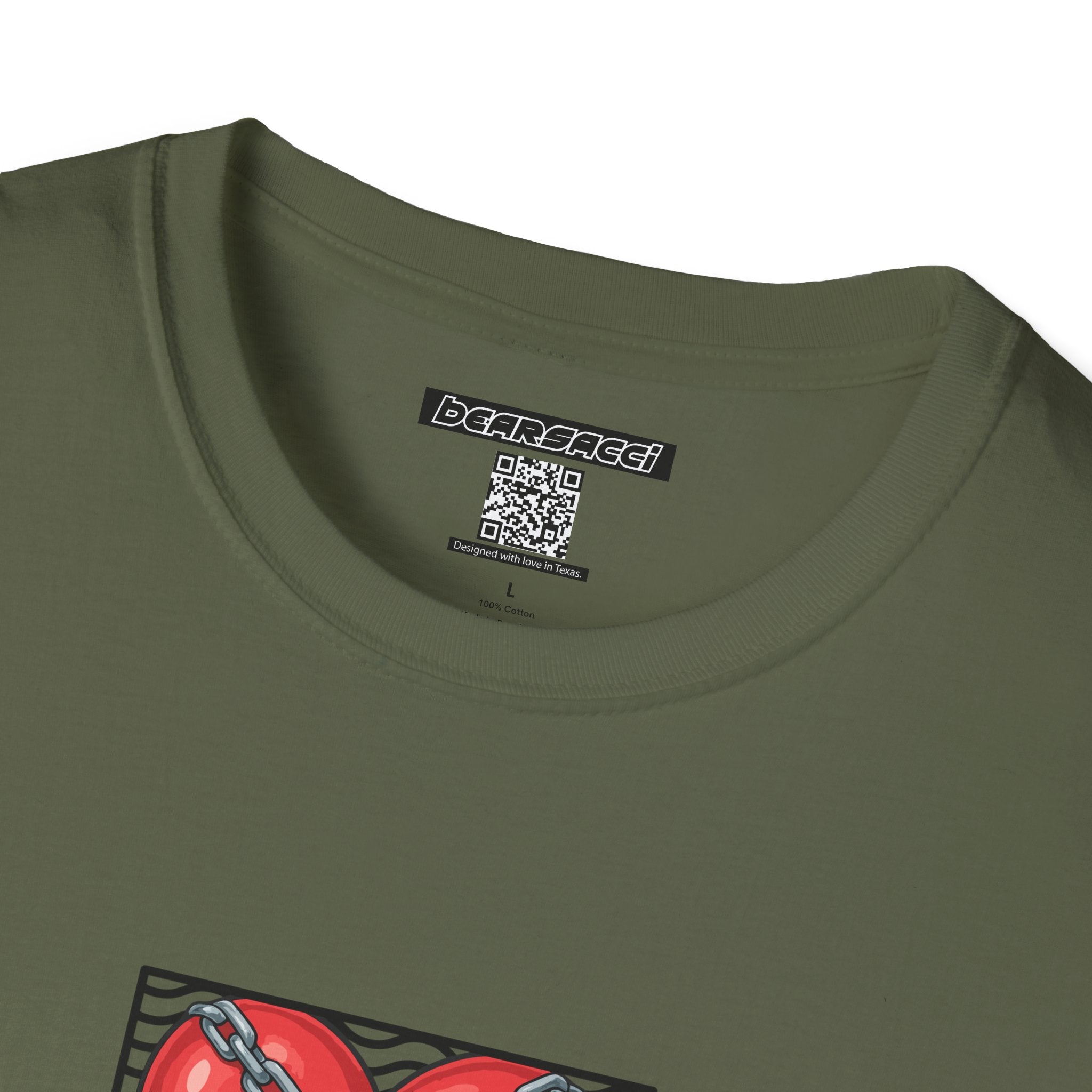 SlutPride® X Dominion®: Locked Heart │ Softsyle T-shirt