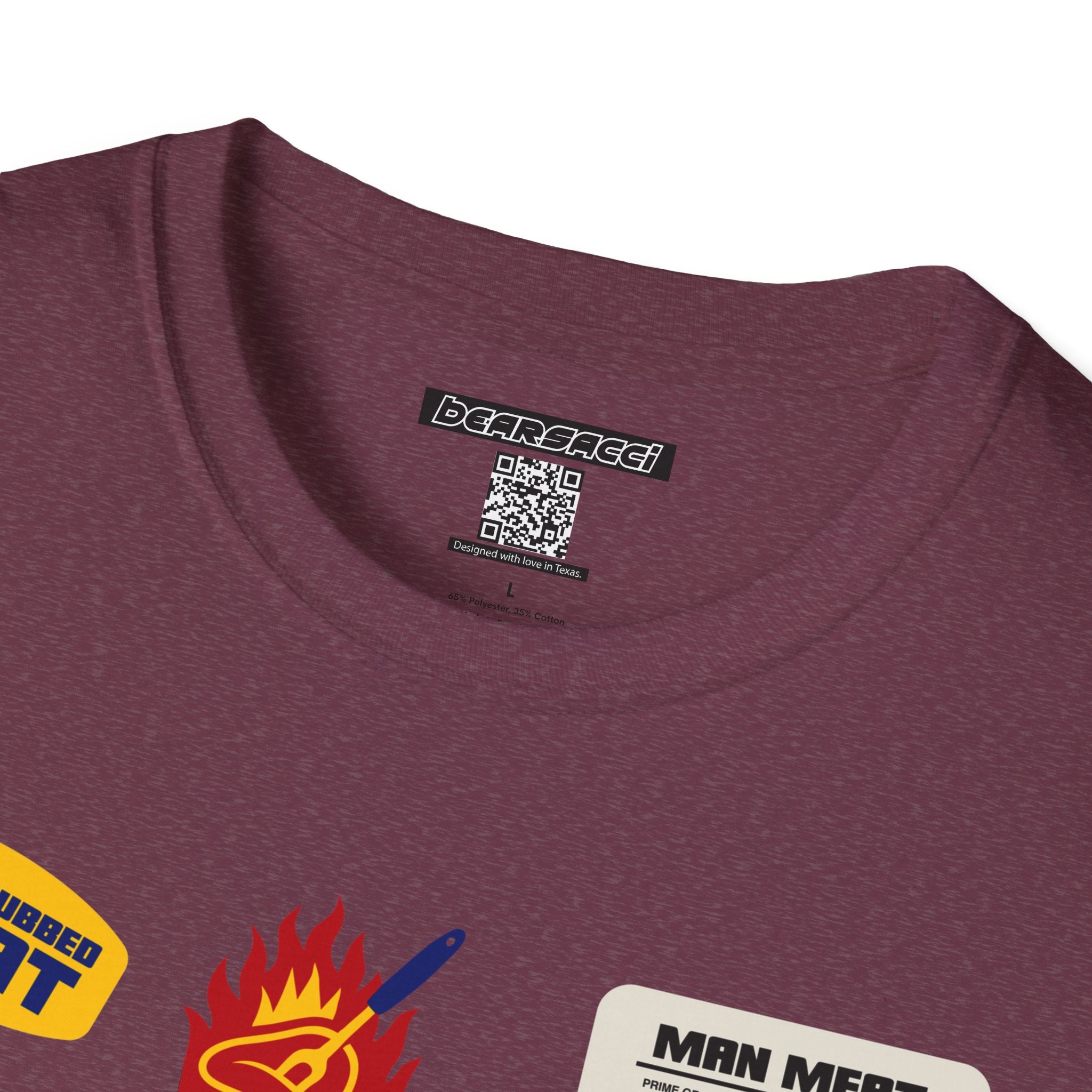 Bearmart®: Butcher Isle Meat Stickers (1950s Colorway) │Softsyle T-shirt