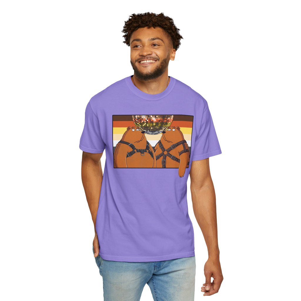 Bearmart®: Leather Bears Disco │Comfort Colors® T-shirt