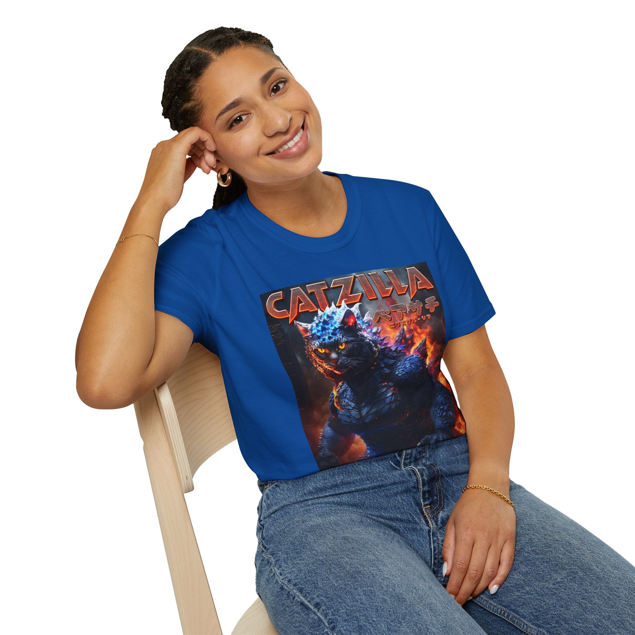 Fake Designer™: Catzilla │ Softsyle T-shirt