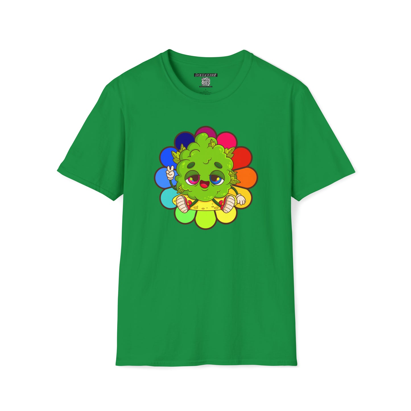 Stoney: Rainbow Leaf │ Softsyle T-shirt