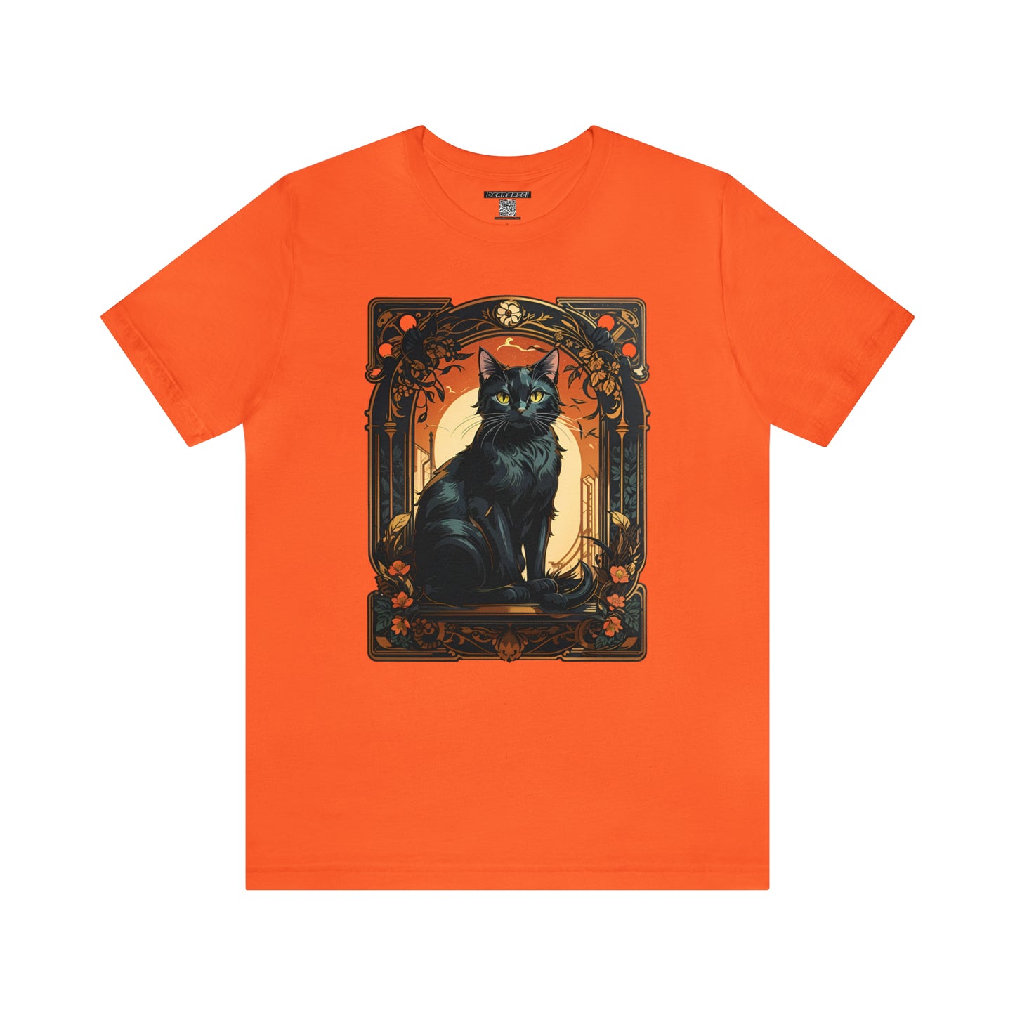 Hyperpop™ X Halloween: Story Time Black Cat │Premium Jersey T-shirt